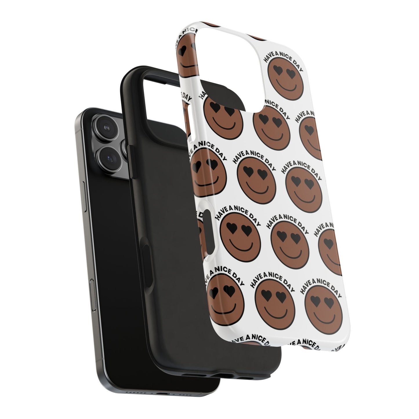 Cheerful Tough Phone Cases with Positive Vibes - Perfect for Friends, Gifts, Everyday Use, Custom Cases, Fun Phone Accessories