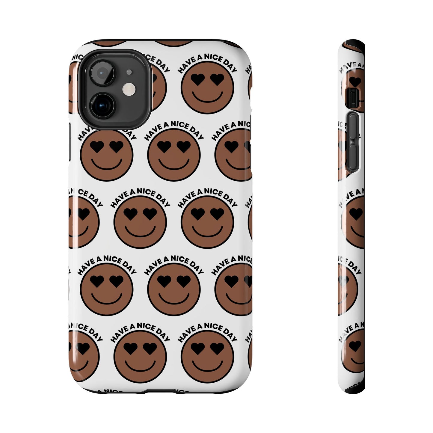 Cheerful Tough Phone Cases with Positive Vibes - Perfect for Friends, Gifts, Everyday Use, Custom Cases, Fun Phone Accessories