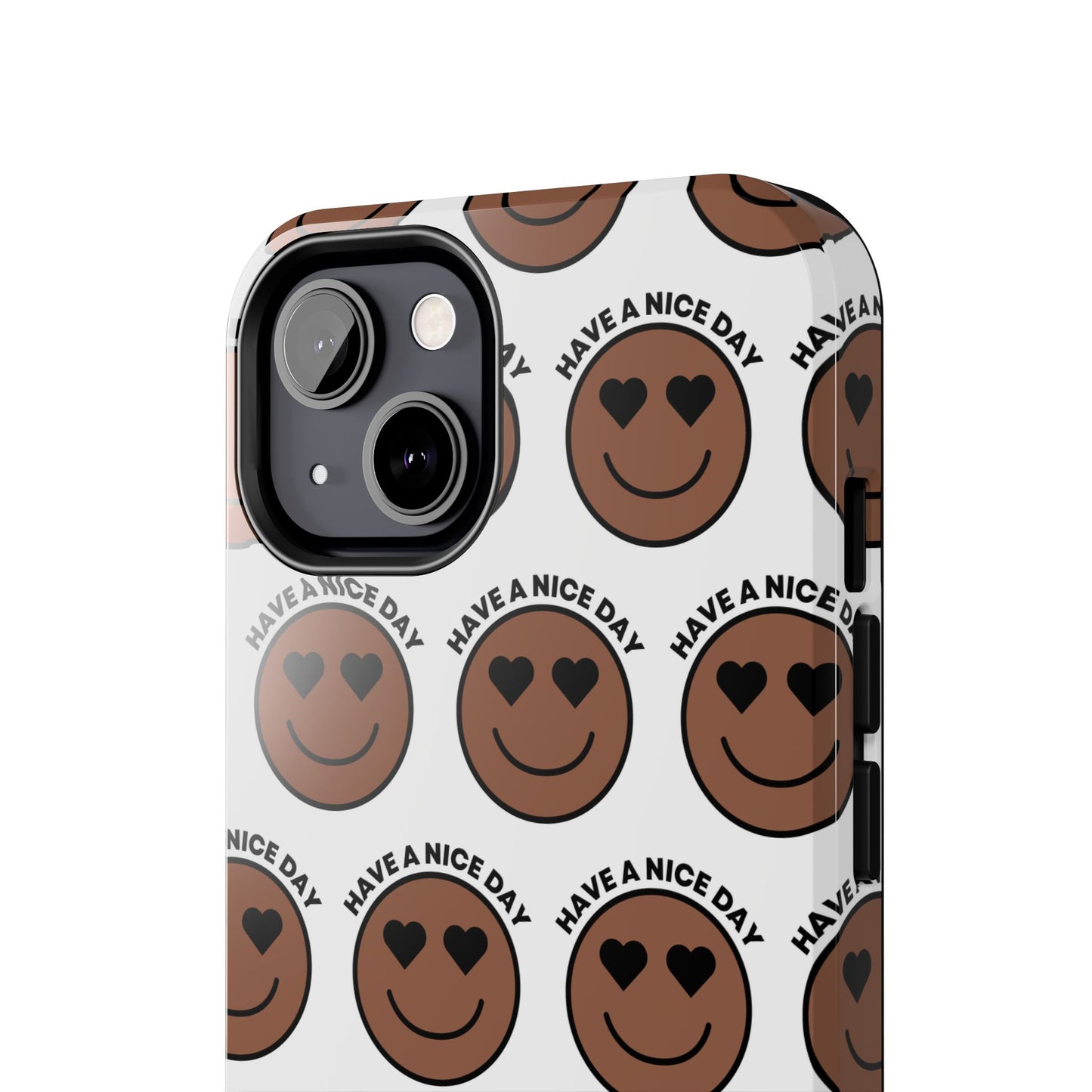 Cheerful Tough Phone Cases with Positive Vibes - Perfect for Friends, Gifts, Everyday Use, Custom Cases, Fun Phone Accessories