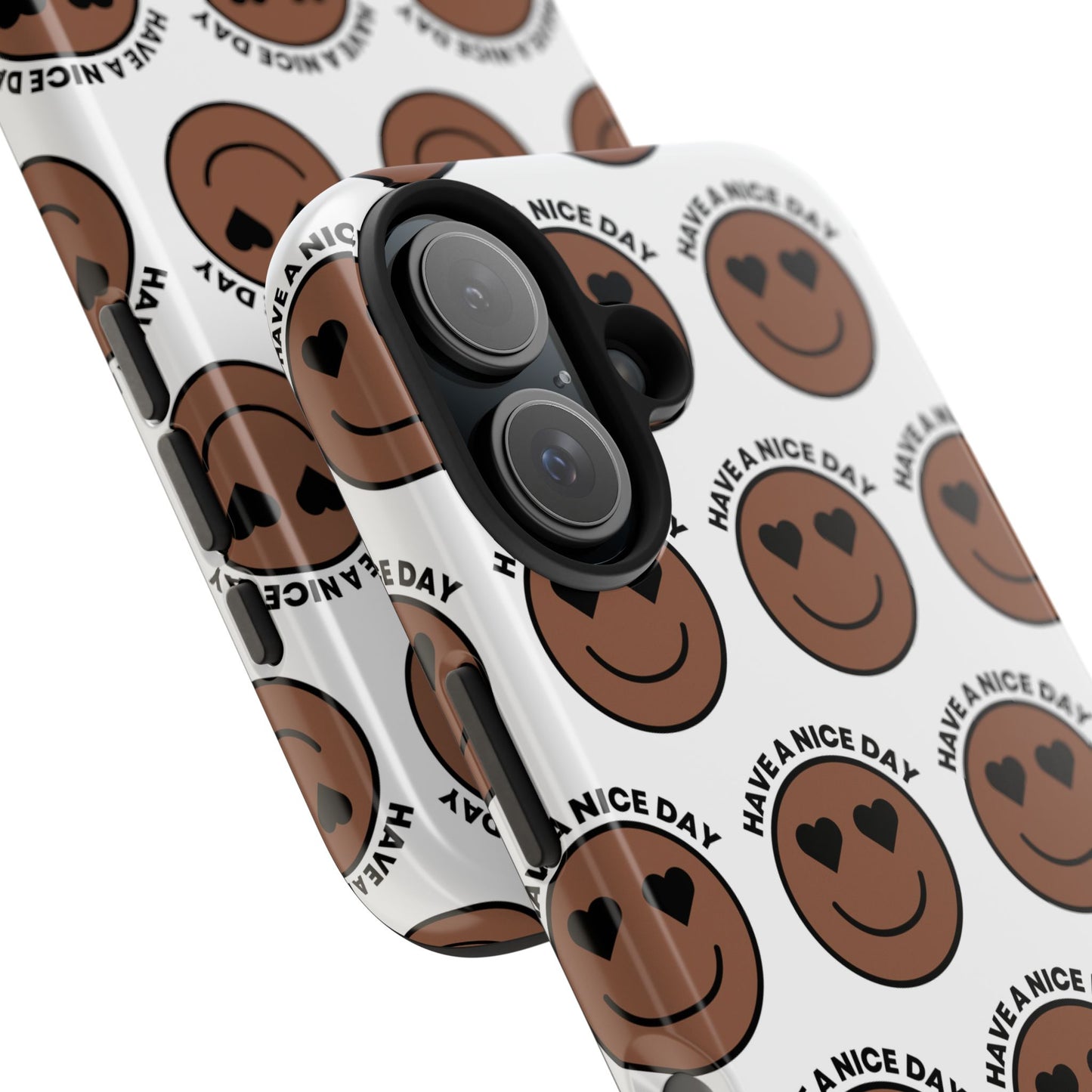 Cheerful Tough Phone Cases with Positive Vibes - Perfect for Friends, Gifts, Everyday Use, Custom Cases, Fun Phone Accessories