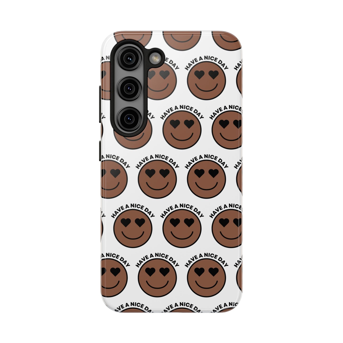 Cheerful Tough Phone Cases with Positive Vibes - Perfect for Friends, Gifts, Everyday Use, Custom Cases, Fun Phone Accessories