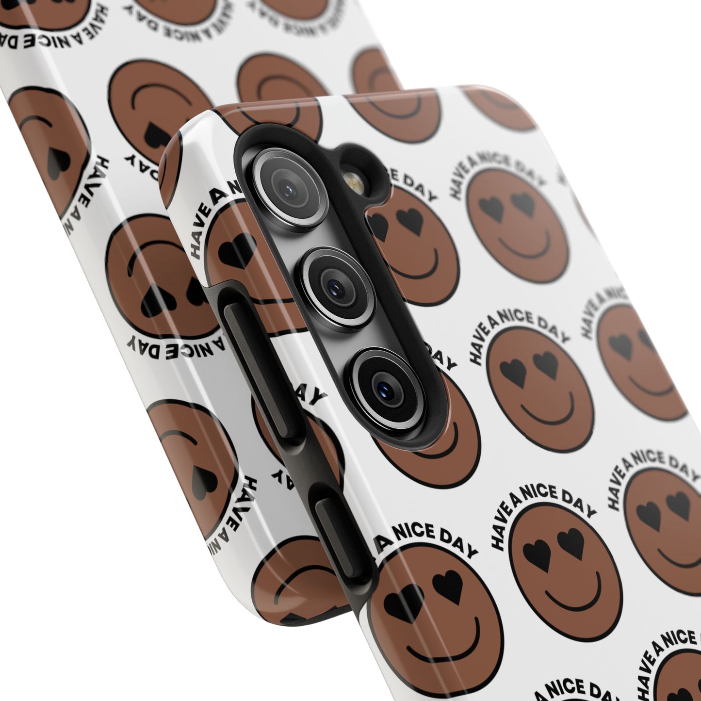 Cheerful Tough Phone Cases with Positive Vibes - Perfect for Friends, Gifts, Everyday Use, Custom Cases, Fun Phone Accessories