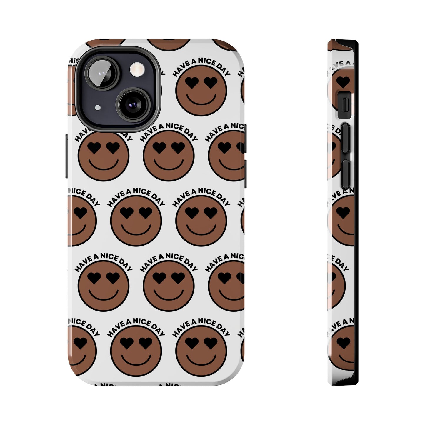 Cheerful Tough Phone Cases with Positive Vibes - Perfect for Friends, Gifts, Everyday Use, Custom Cases, Fun Phone Accessories