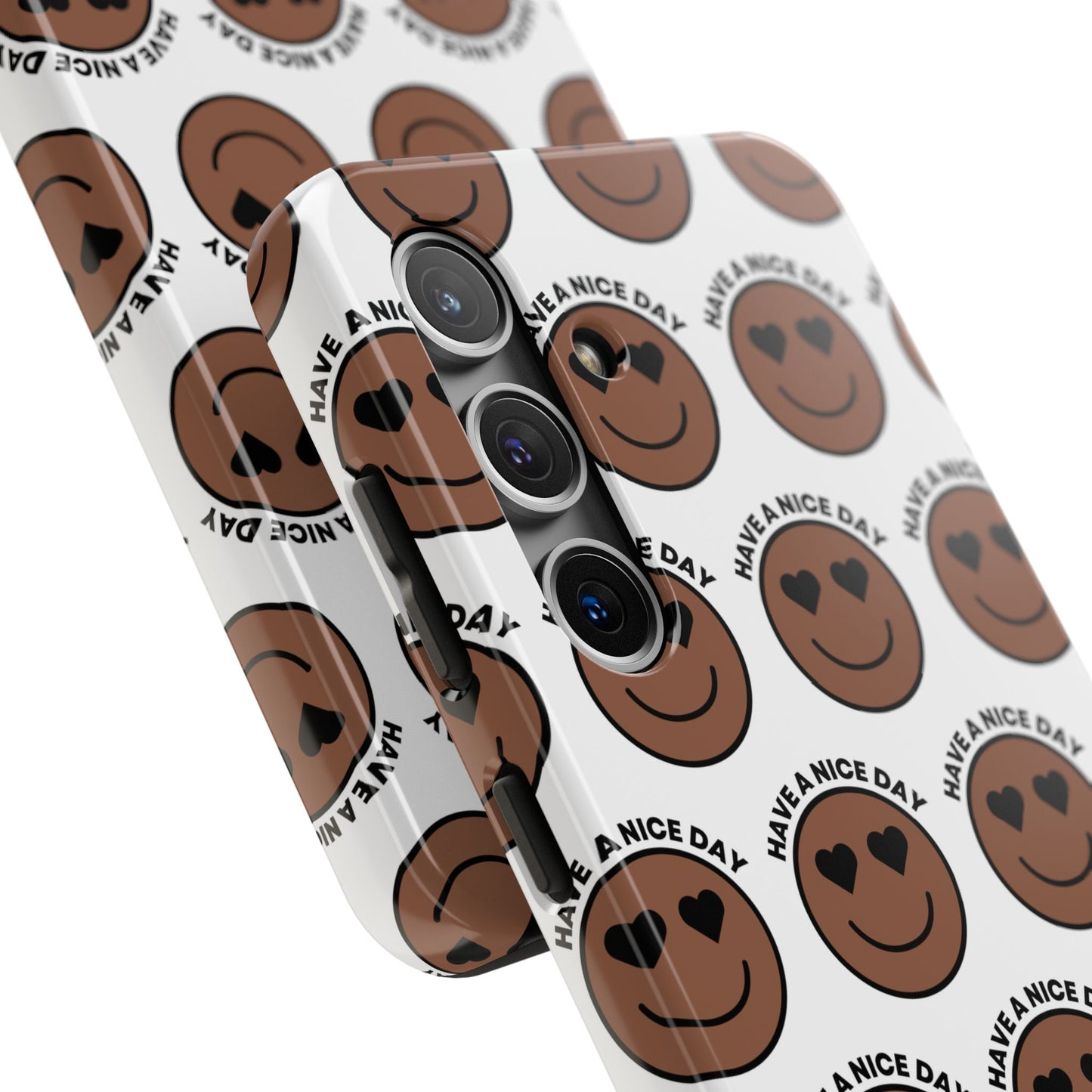Cheerful Tough Phone Cases with Positive Vibes - Perfect for Friends, Gifts, Everyday Use, Custom Cases, Fun Phone Accessories
