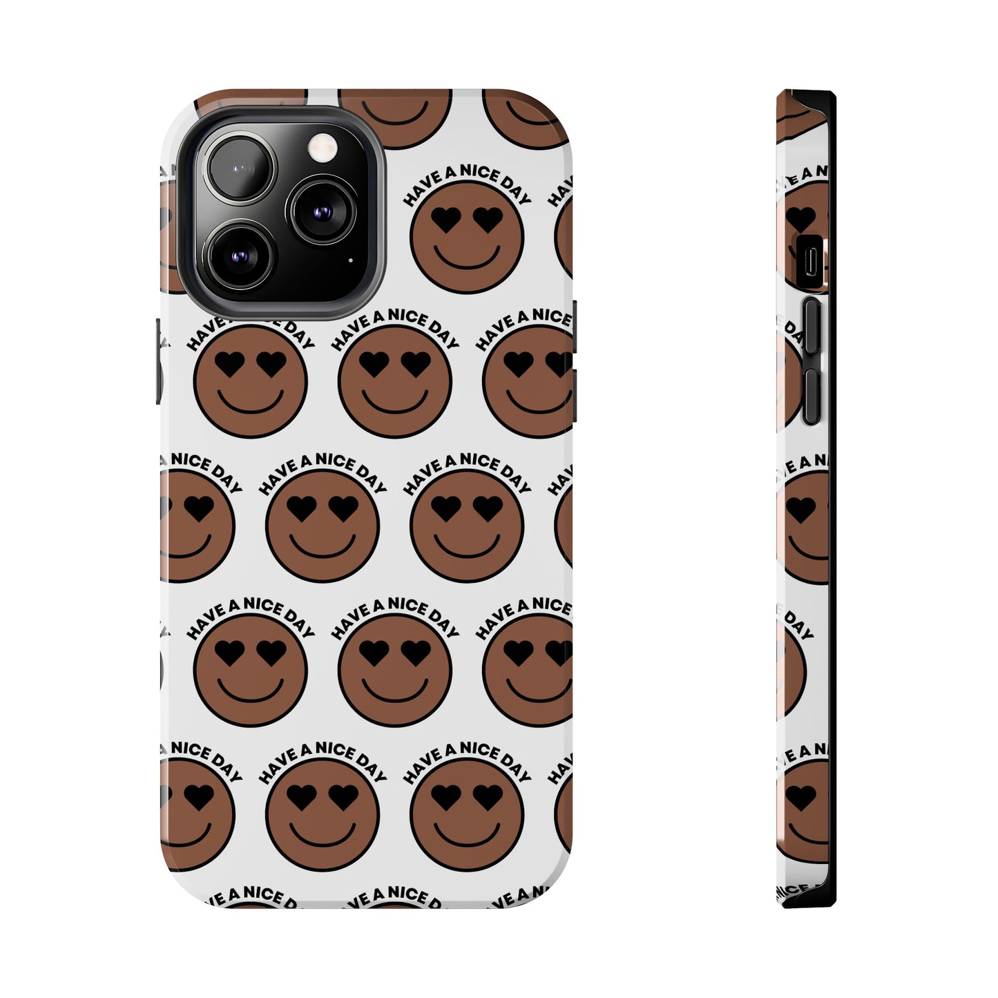 Cheerful Tough Phone Cases with Positive Vibes - Perfect for Friends, Gifts, Everyday Use, Custom Cases, Fun Phone Accessories