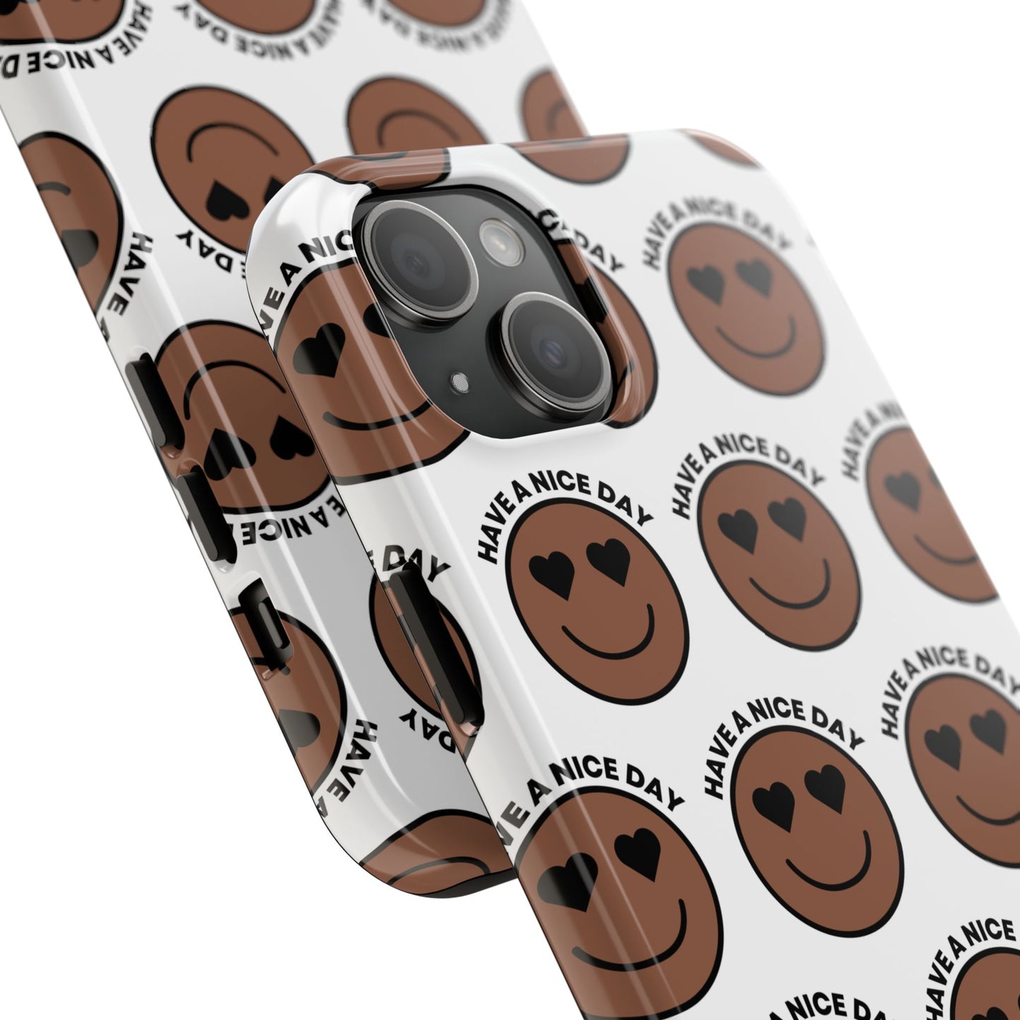 Cheerful Tough Phone Cases with Positive Vibes - Perfect for Friends, Gifts, Everyday Use, Custom Cases, Fun Phone Accessories