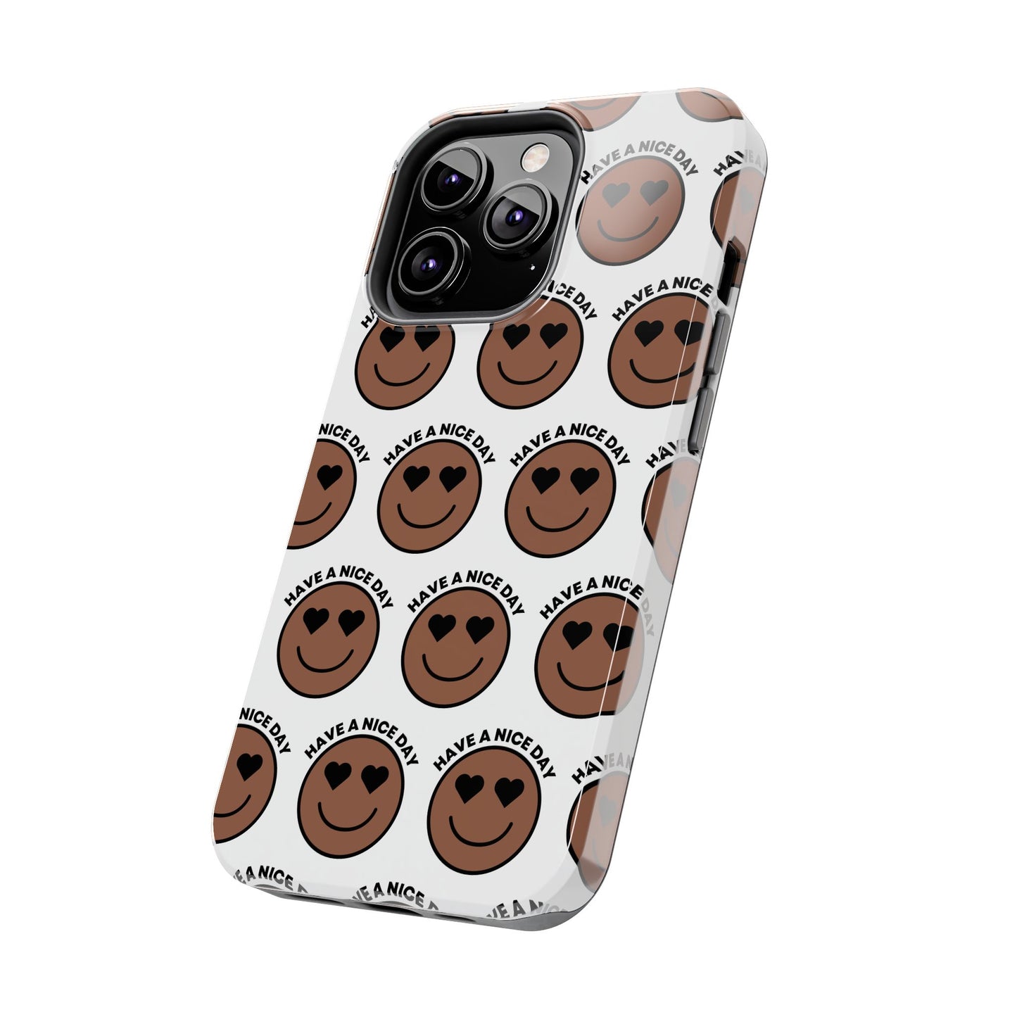 Cheerful Tough Phone Cases with Positive Vibes - Perfect for Friends, Gifts, Everyday Use, Custom Cases, Fun Phone Accessories