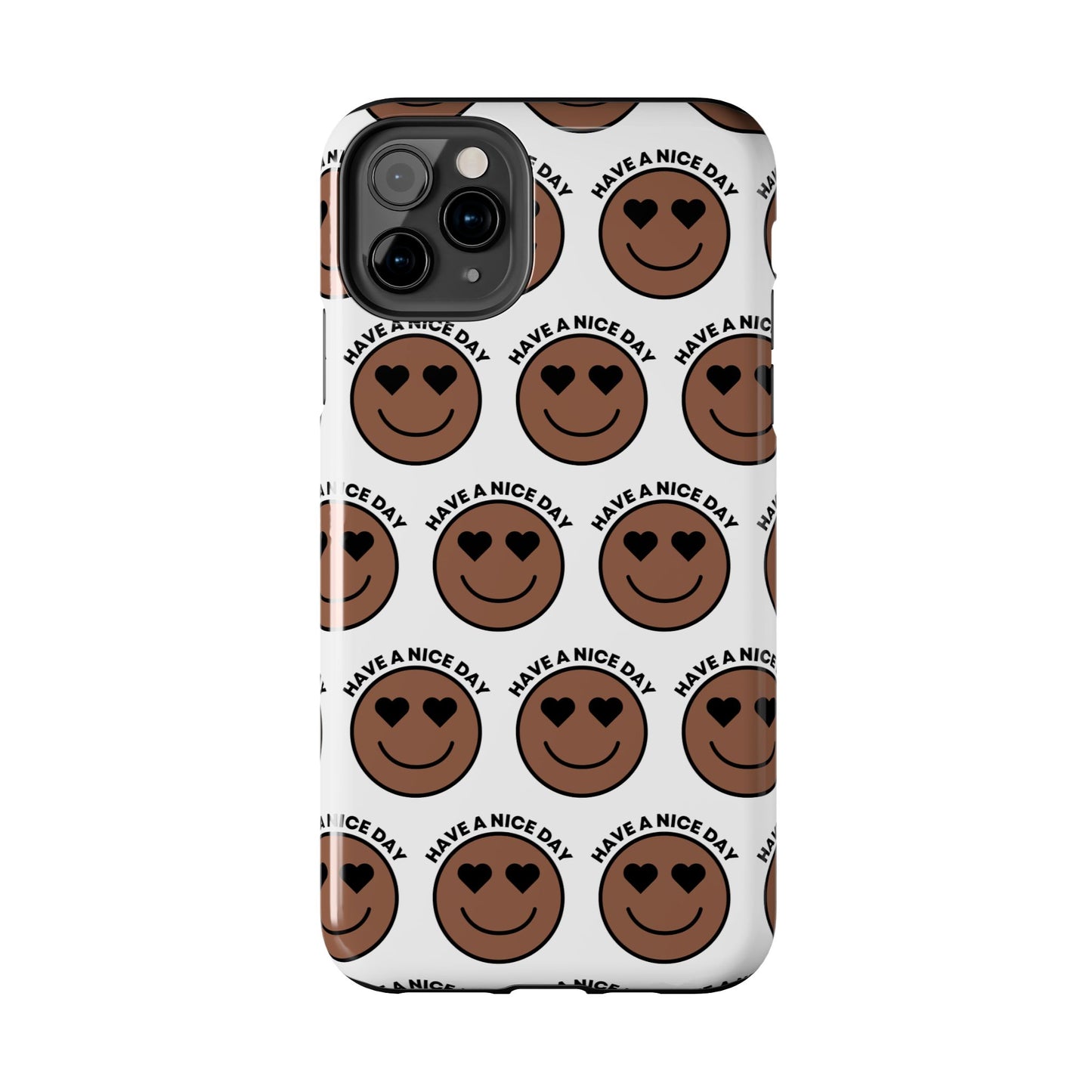 Cheerful Tough Phone Cases with Positive Vibes - Perfect for Friends, Gifts, Everyday Use, Custom Cases, Fun Phone Accessories