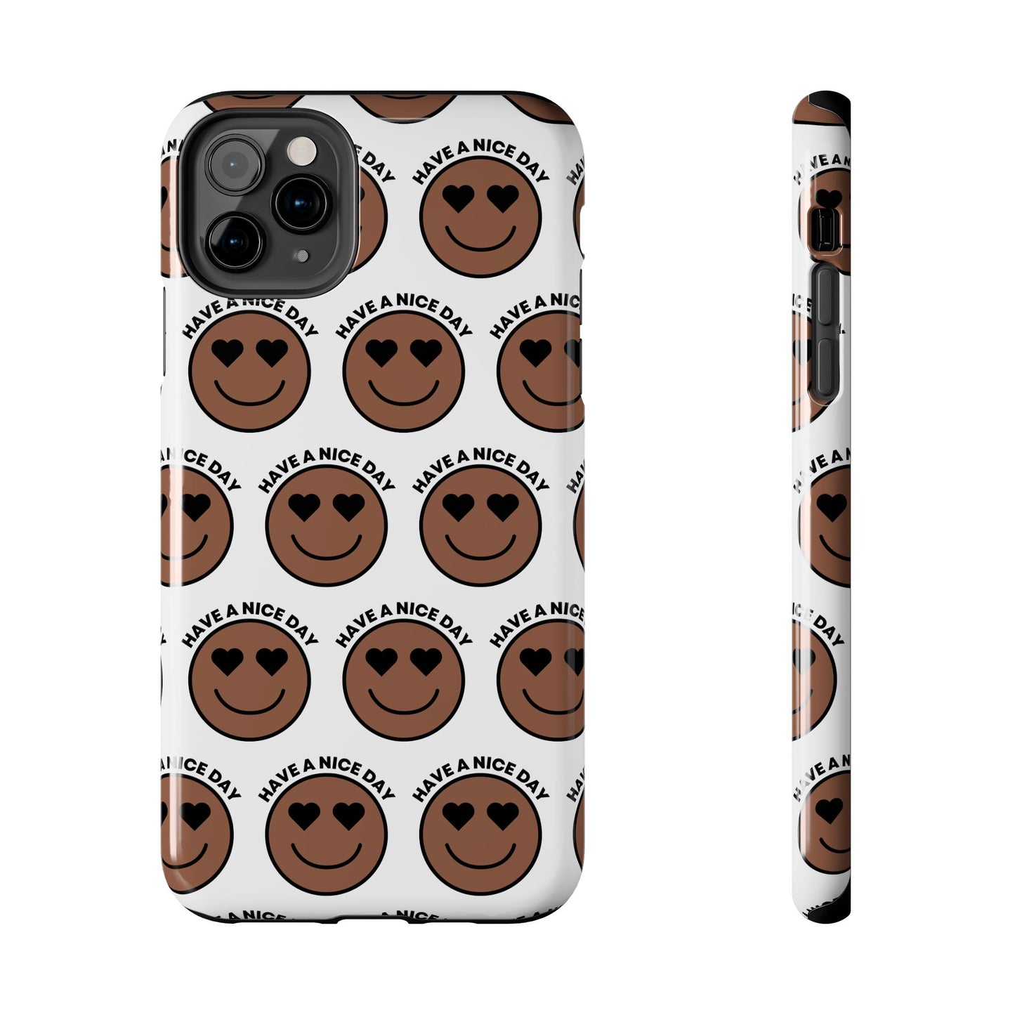 Cheerful Tough Phone Cases with Positive Vibes - Perfect for Friends, Gifts, Everyday Use, Custom Cases, Fun Phone Accessories