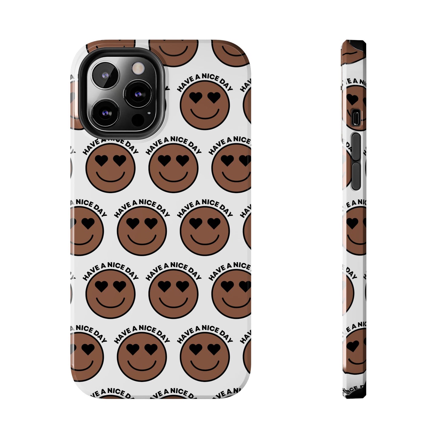 Cheerful Tough Phone Cases with Positive Vibes - Perfect for Friends, Gifts, Everyday Use, Custom Cases, Fun Phone Accessories