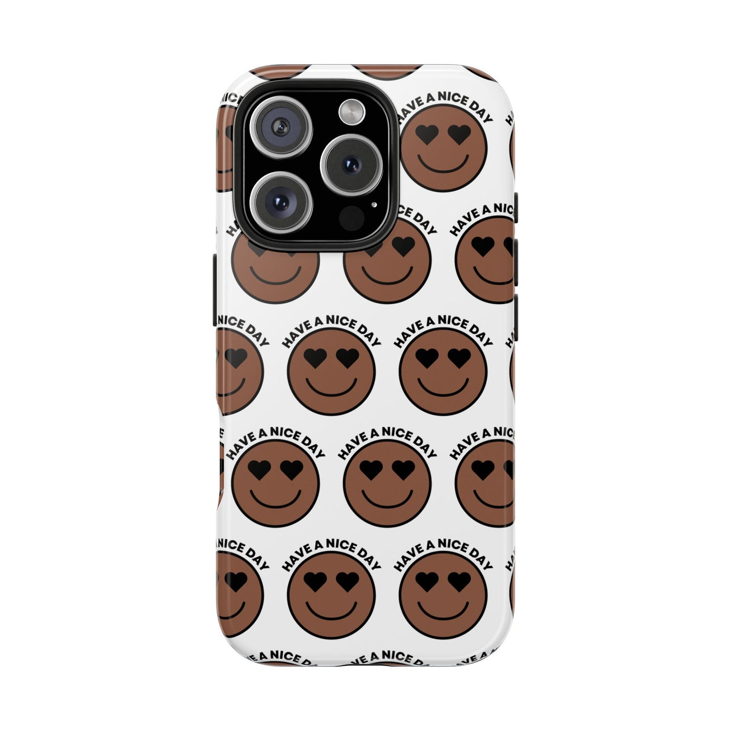Cheerful Tough Phone Cases with Positive Vibes - Perfect for Friends, Gifts, Everyday Use, Custom Cases, Fun Phone Accessories
