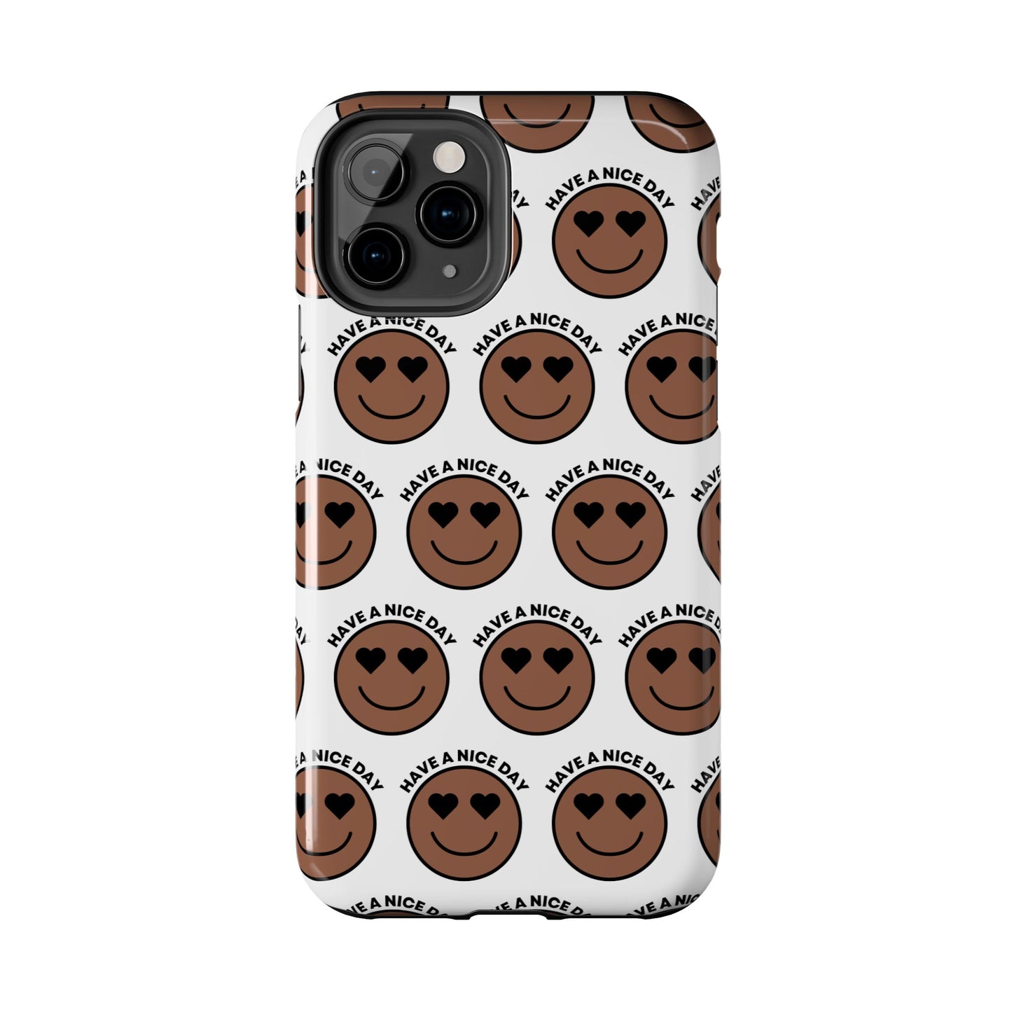 Cheerful Tough Phone Cases with Positive Vibes - Perfect for Friends, Gifts, Everyday Use, Custom Cases, Fun Phone Accessories