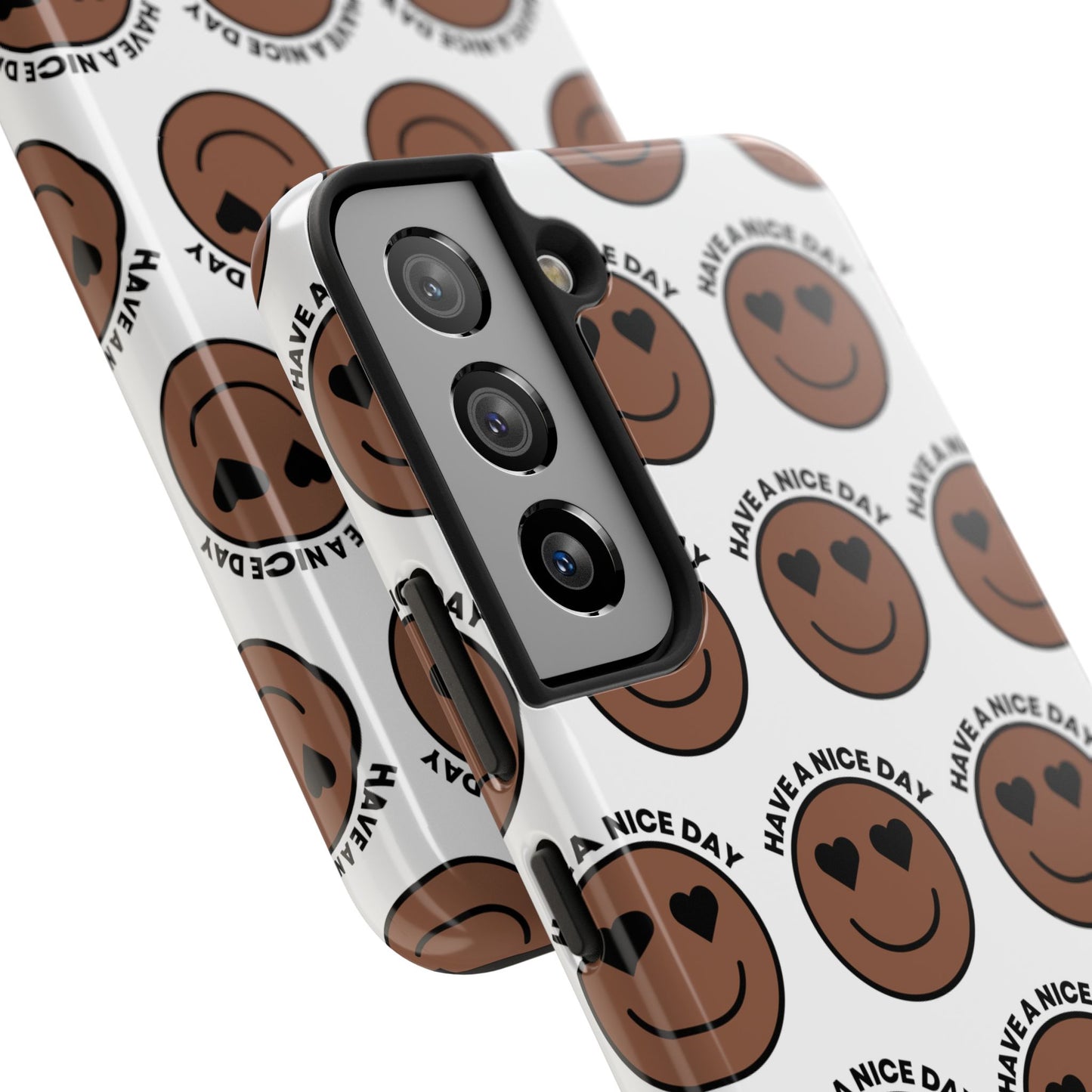 Cheerful Tough Phone Cases with Positive Vibes - Perfect for Friends, Gifts, Everyday Use, Custom Cases, Fun Phone Accessories