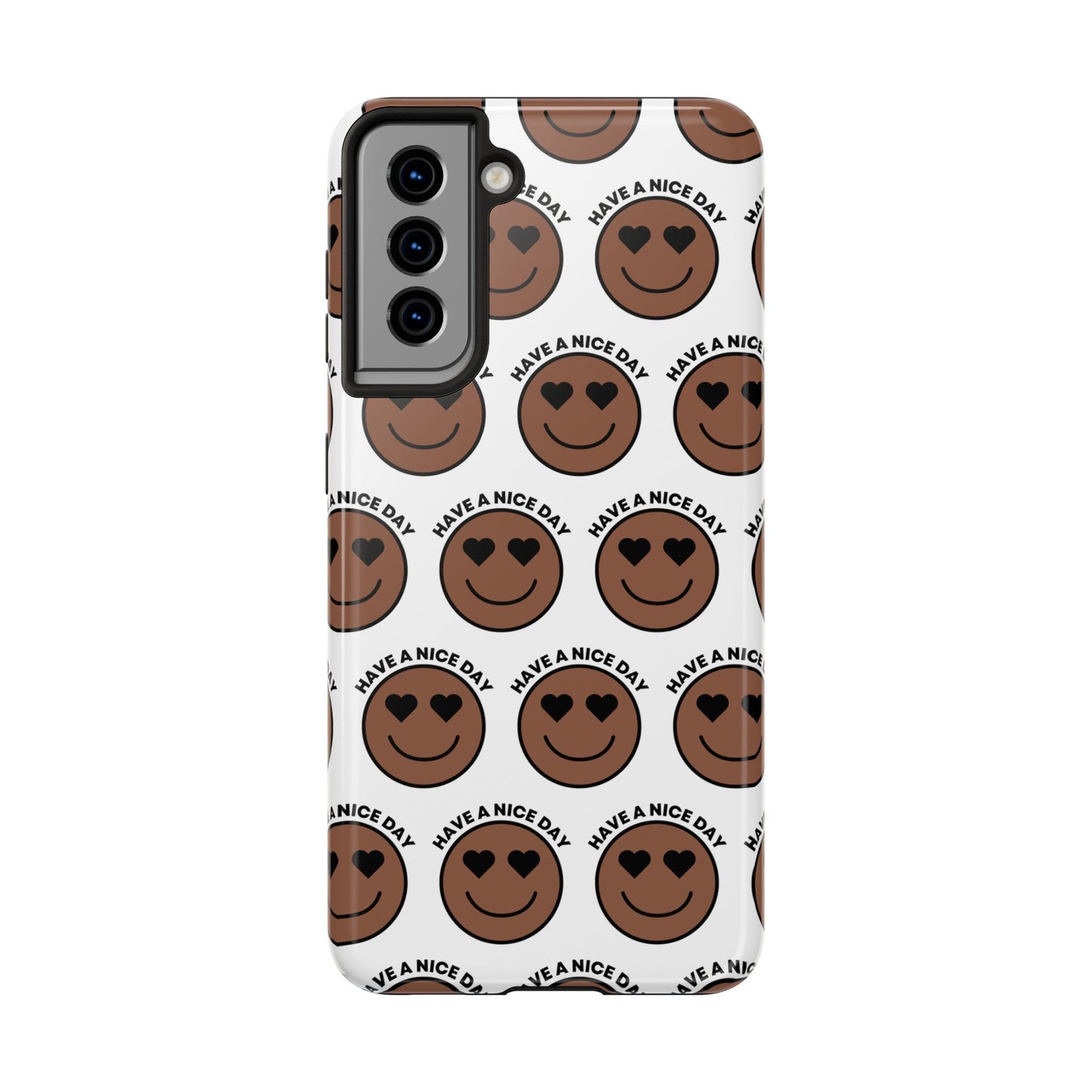 Cheerful Tough Phone Cases with Positive Vibes - Perfect for Friends, Gifts, Everyday Use, Custom Cases, Fun Phone Accessories
