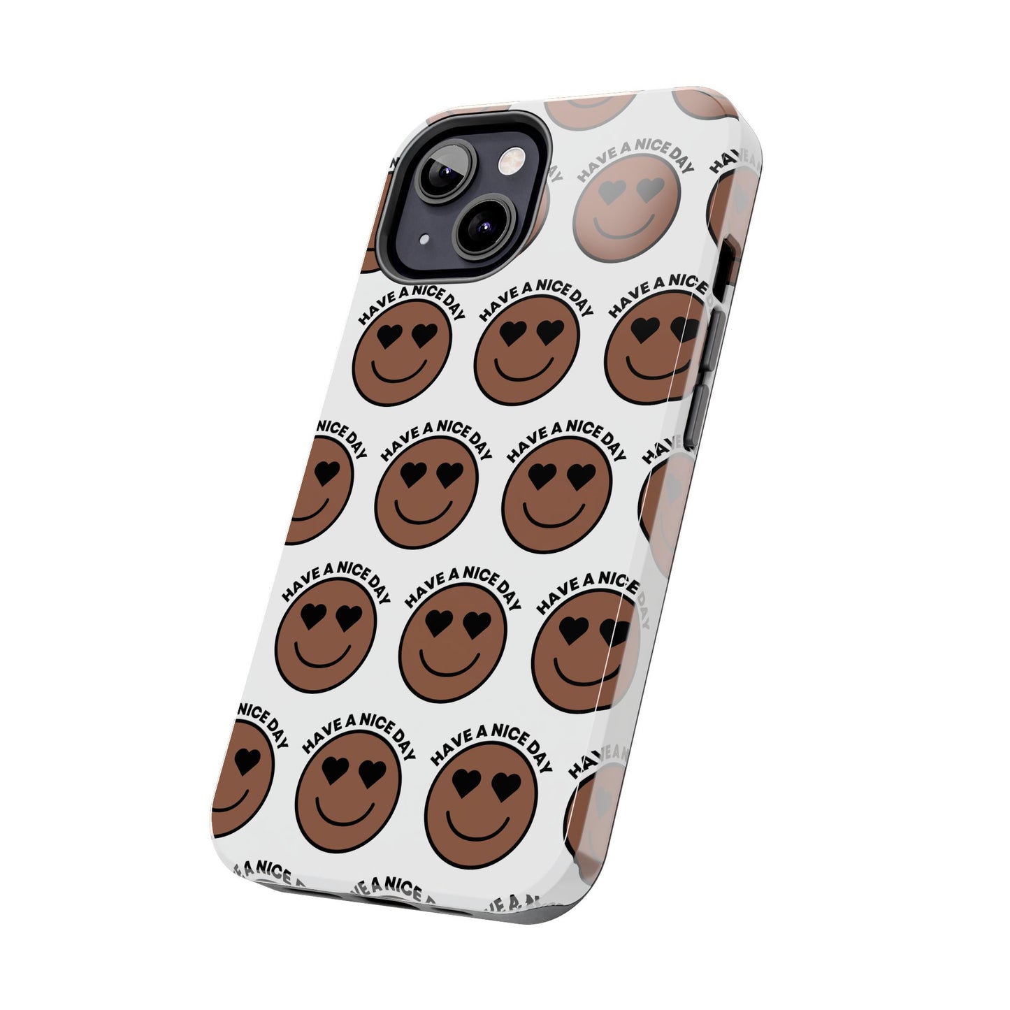 Cheerful Tough Phone Cases with Positive Vibes - Perfect for Friends, Gifts, Everyday Use, Custom Cases, Fun Phone Accessories