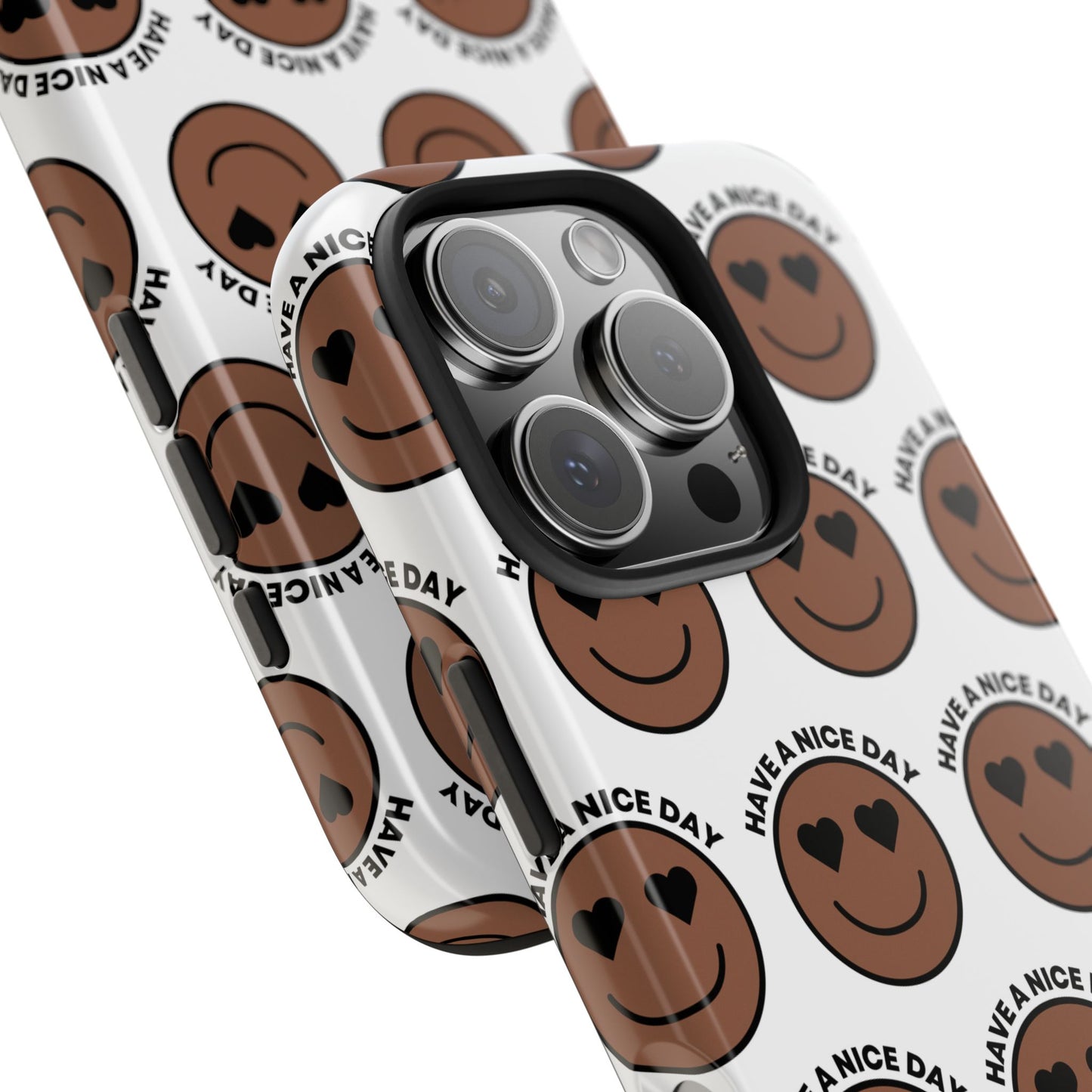 Cheerful Tough Phone Cases with Positive Vibes - Perfect for Friends, Gifts, Everyday Use, Custom Cases, Fun Phone Accessories