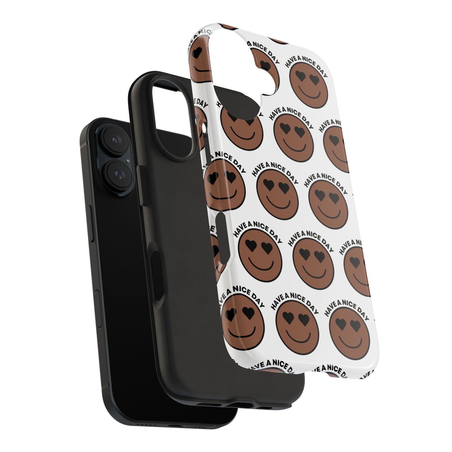 Cheerful Tough Phone Cases with Positive Vibes - Perfect for Friends, Gifts, Everyday Use, Custom Cases, Fun Phone Accessories