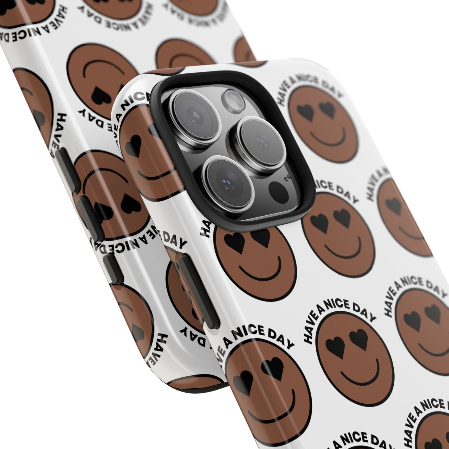 Cheerful Tough Phone Cases with Positive Vibes - Perfect for Friends, Gifts, Everyday Use, Custom Cases, Fun Phone Accessories