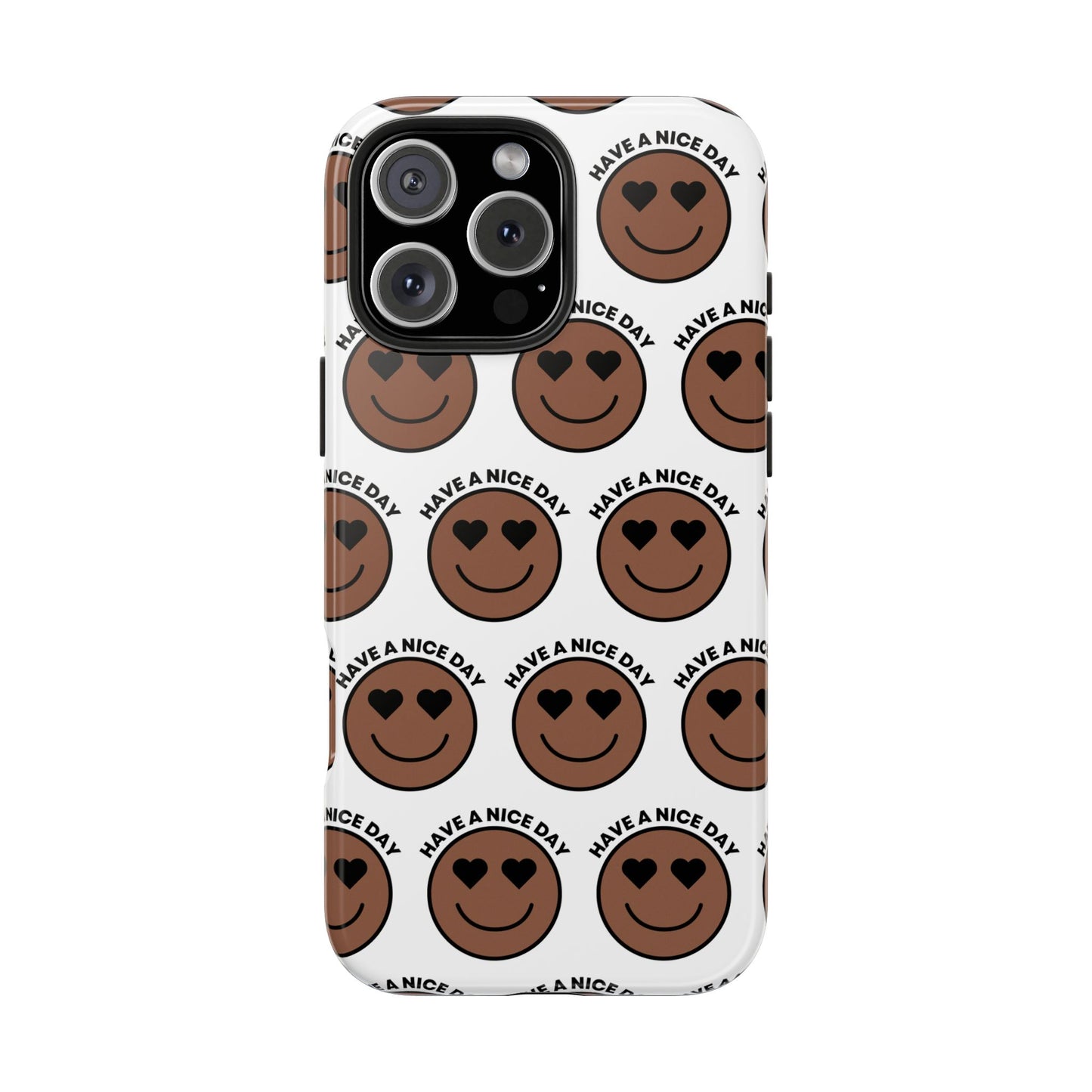 Cheerful Tough Phone Cases with Positive Vibes - Perfect for Friends, Gifts, Everyday Use, Custom Cases, Fun Phone Accessories