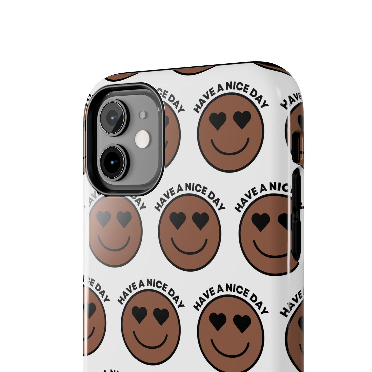 Cheerful Tough Phone Cases with Positive Vibes - Perfect for Friends, Gifts, Everyday Use, Custom Cases, Fun Phone Accessories