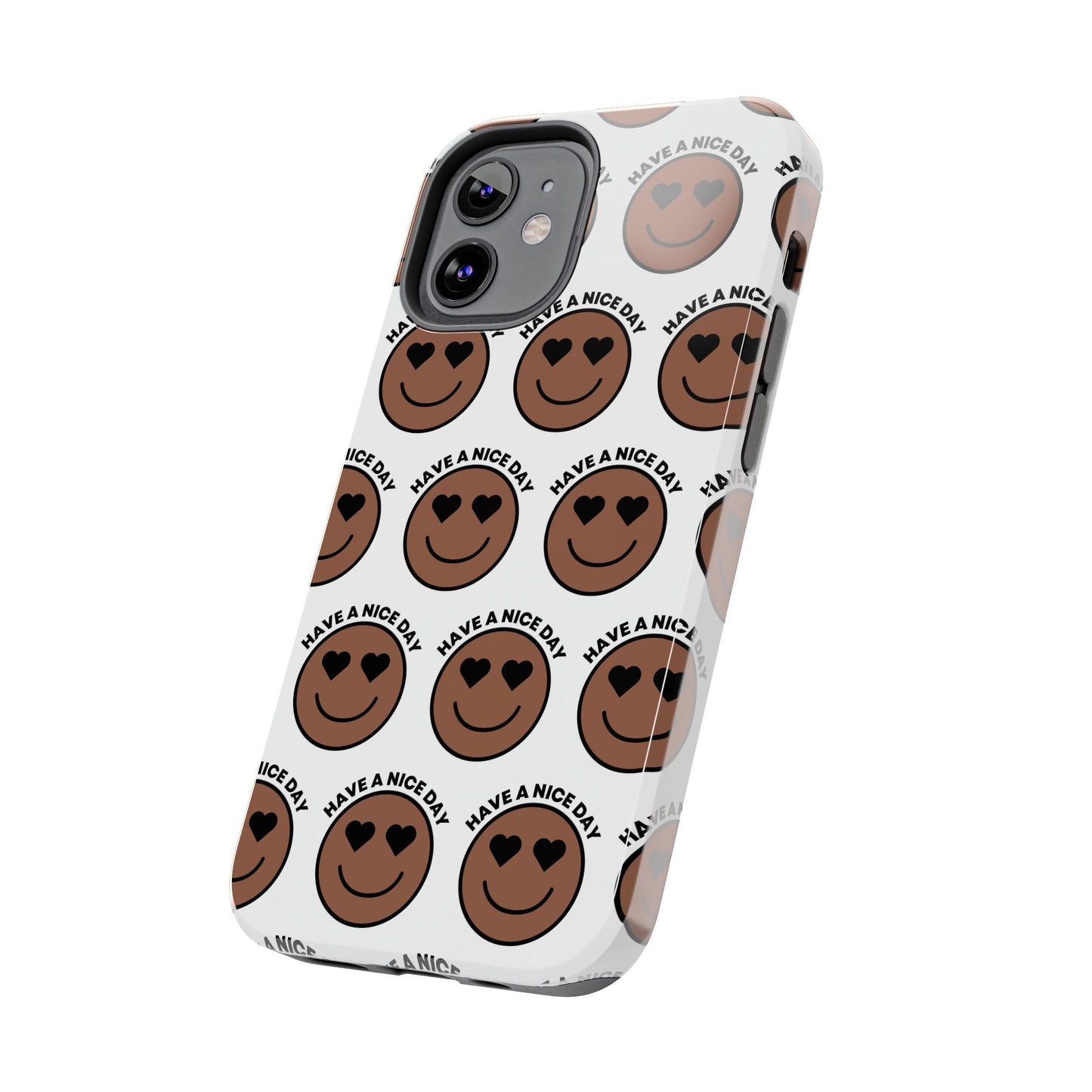 Cheerful Tough Phone Cases with Positive Vibes - Perfect for Friends, Gifts, Everyday Use, Custom Cases, Fun Phone Accessories