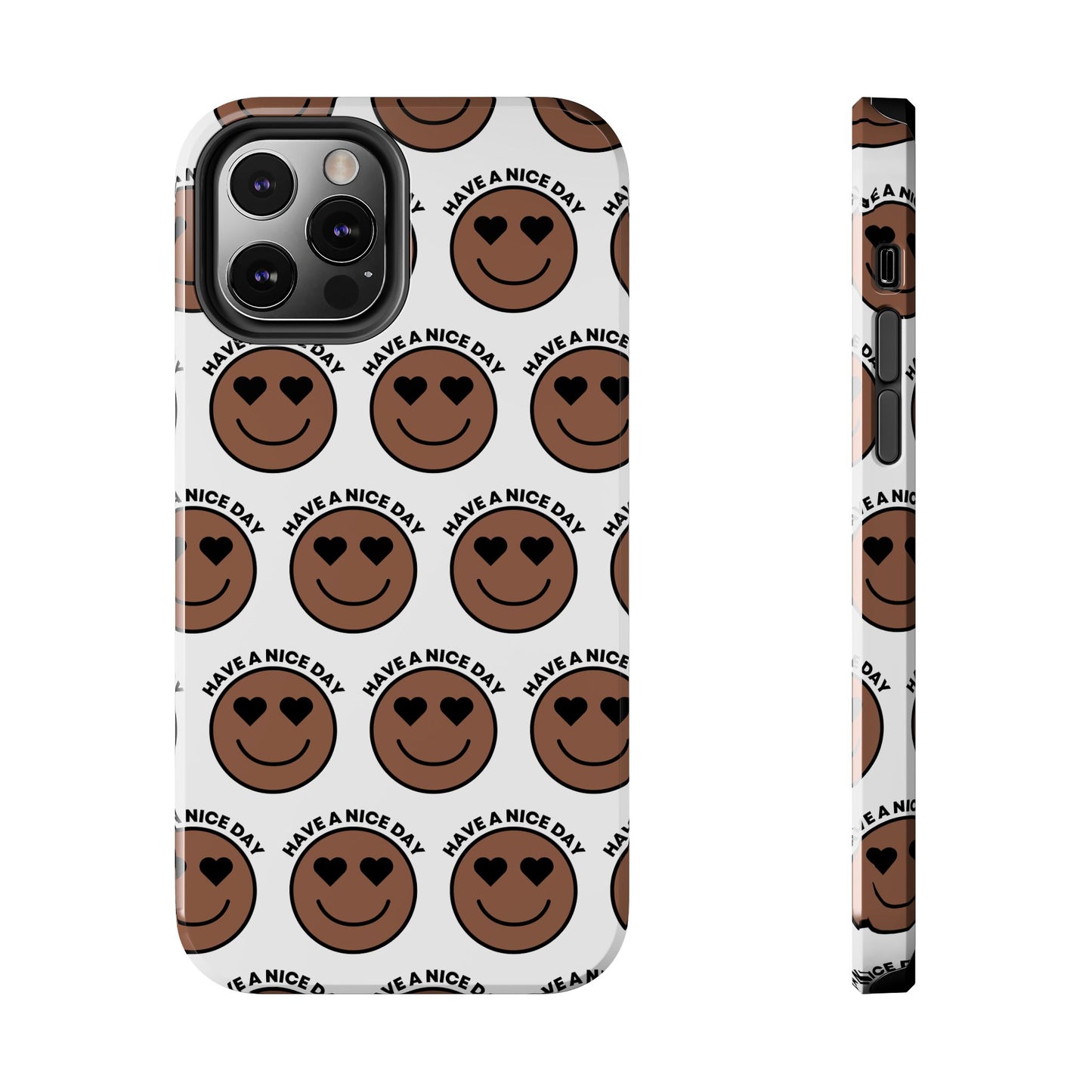 Cheerful Tough Phone Cases with Positive Vibes - Perfect for Friends, Gifts, Everyday Use, Custom Cases, Fun Phone Accessories