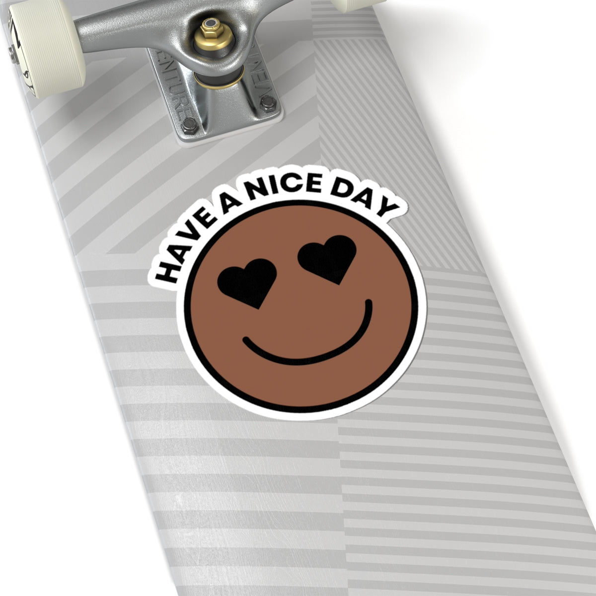 Cute 'Have a Nice Day' Kiss-Cut Stickers, Fun Laptop Decals, Positive Vibes Stickers, Aesthetic Decor, Gift for Friends, Mood Boosters