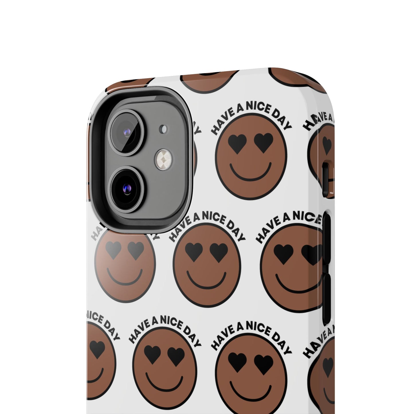 Cheerful Tough Phone Cases with Positive Vibes - Perfect for Friends, Gifts, Everyday Use, Custom Cases, Fun Phone Accessories