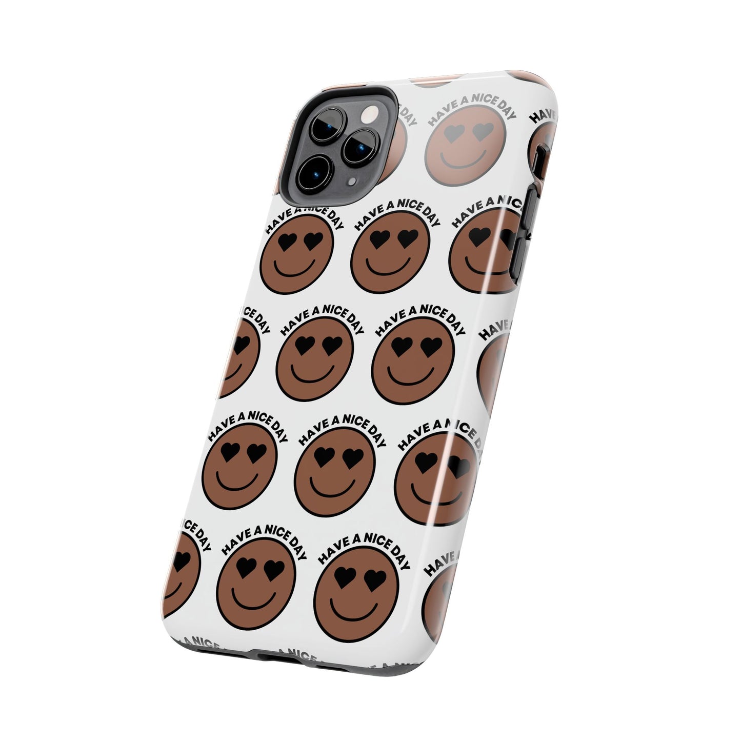 Cheerful Tough Phone Cases with Positive Vibes - Perfect for Friends, Gifts, Everyday Use, Custom Cases, Fun Phone Accessories