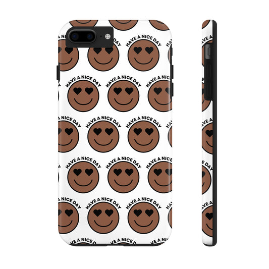 Cheerful Tough Phone Cases with Positive Vibes - Perfect for Friends, Gifts, Everyday Use, Custom Cases, Fun Phone Accessories