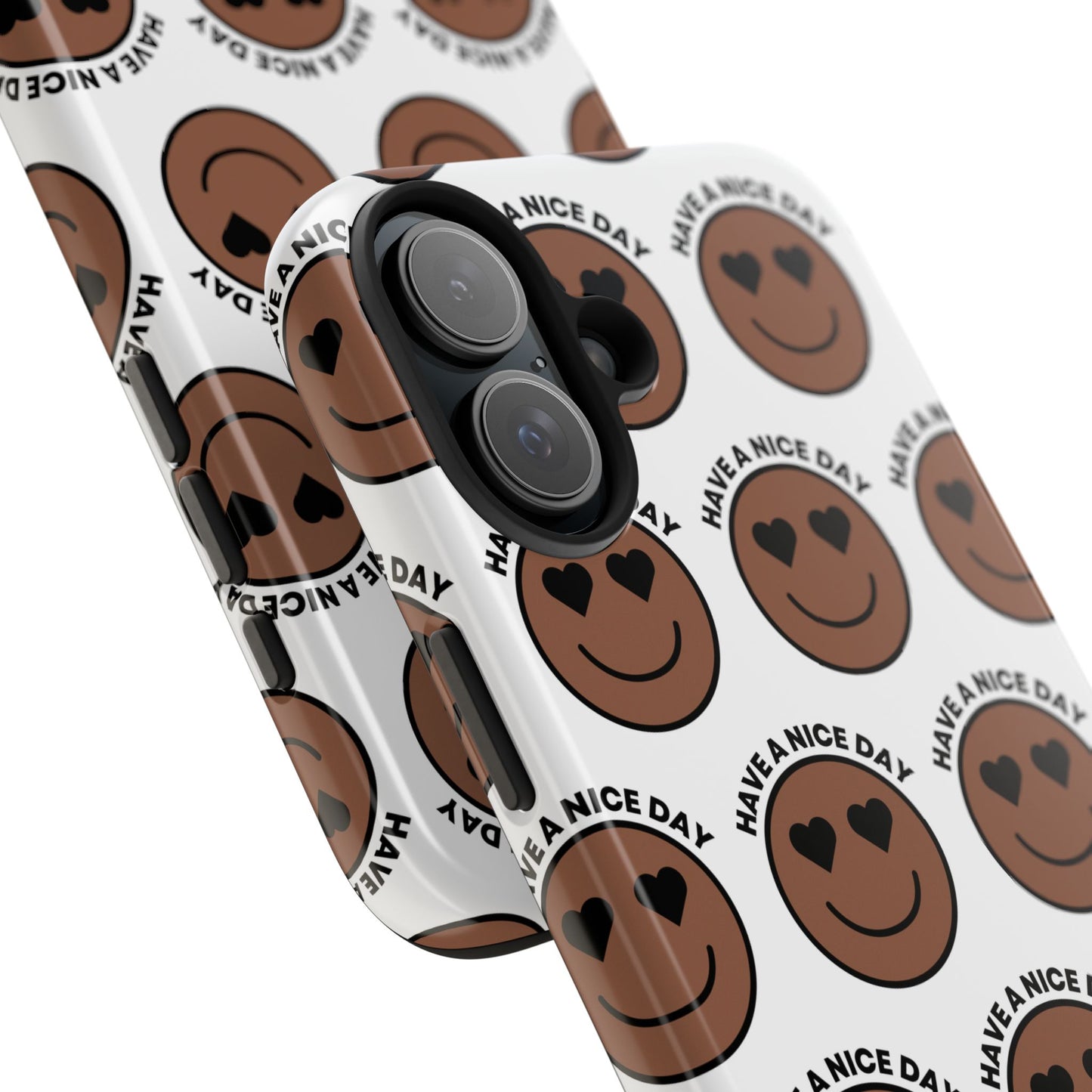 Cheerful Tough Phone Cases with Positive Vibes - Perfect for Friends, Gifts, Everyday Use, Custom Cases, Fun Phone Accessories