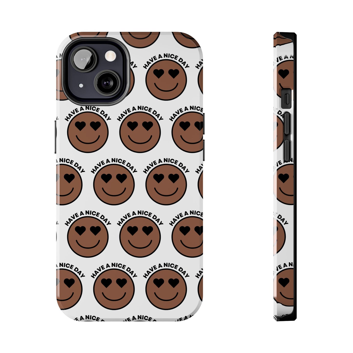 Cheerful Tough Phone Cases with Positive Vibes - Perfect for Friends, Gifts, Everyday Use, Custom Cases, Fun Phone Accessories