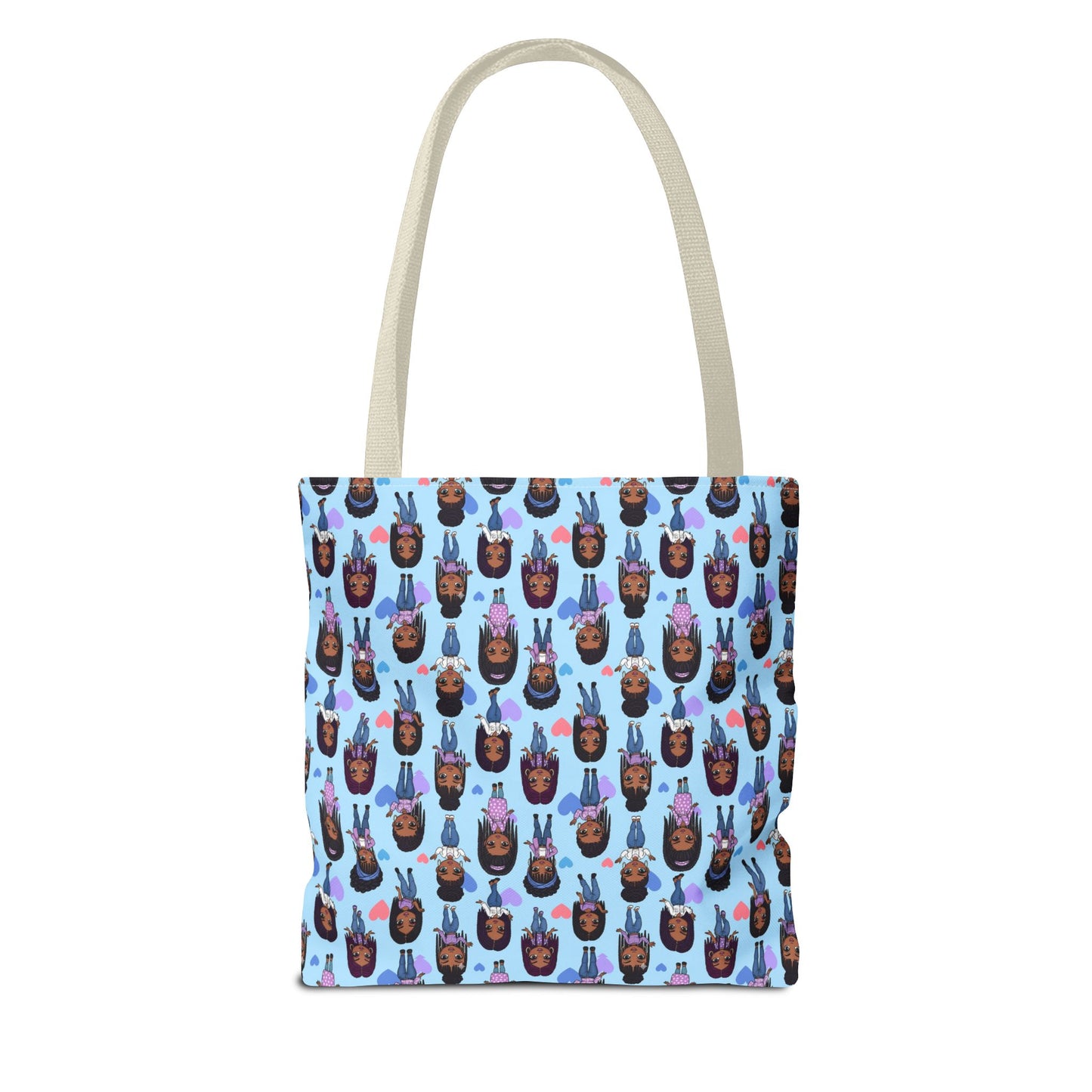 Empowering Abstract Art Tote Bag, Stylish Everyday Carryall, Ideal for Shoppers, Art Lovers, and Gifting