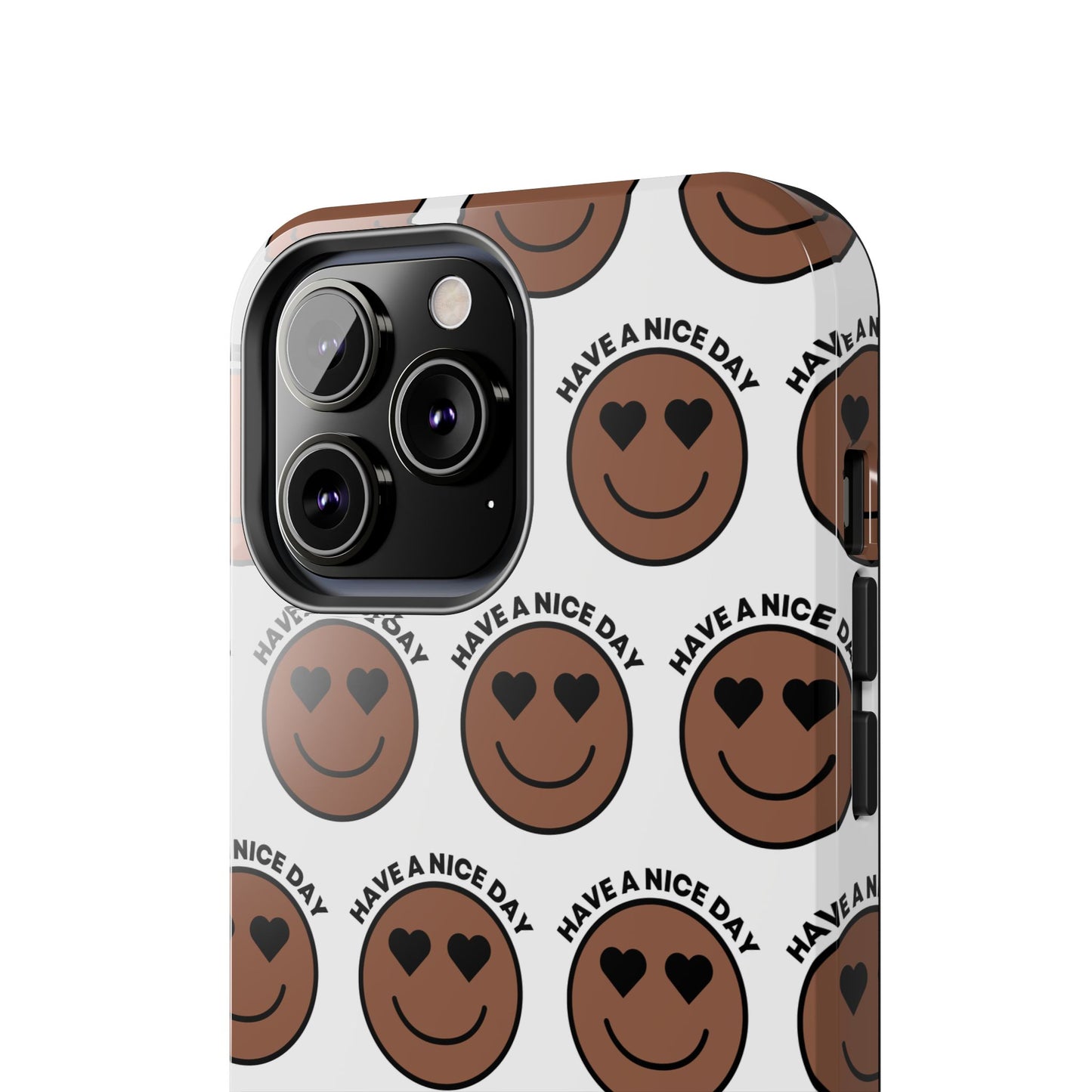 Cheerful Tough Phone Cases with Positive Vibes - Perfect for Friends, Gifts, Everyday Use, Custom Cases, Fun Phone Accessories