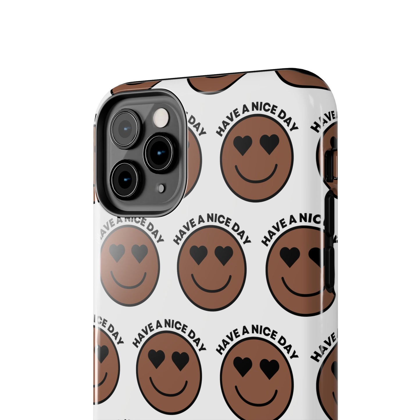 Cheerful Tough Phone Cases with Positive Vibes - Perfect for Friends, Gifts, Everyday Use, Custom Cases, Fun Phone Accessories