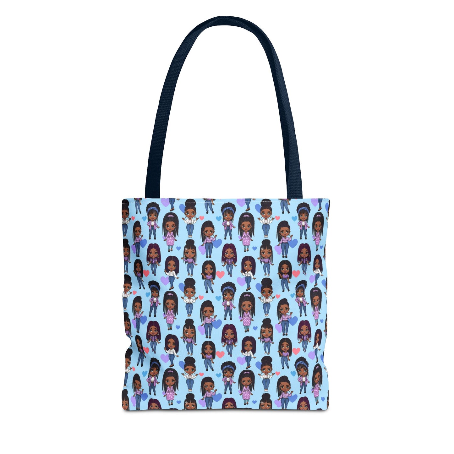 Empowering Abstract Art Tote Bag, Stylish Everyday Carryall, Ideal for Shoppers, Art Lovers, and Gifting