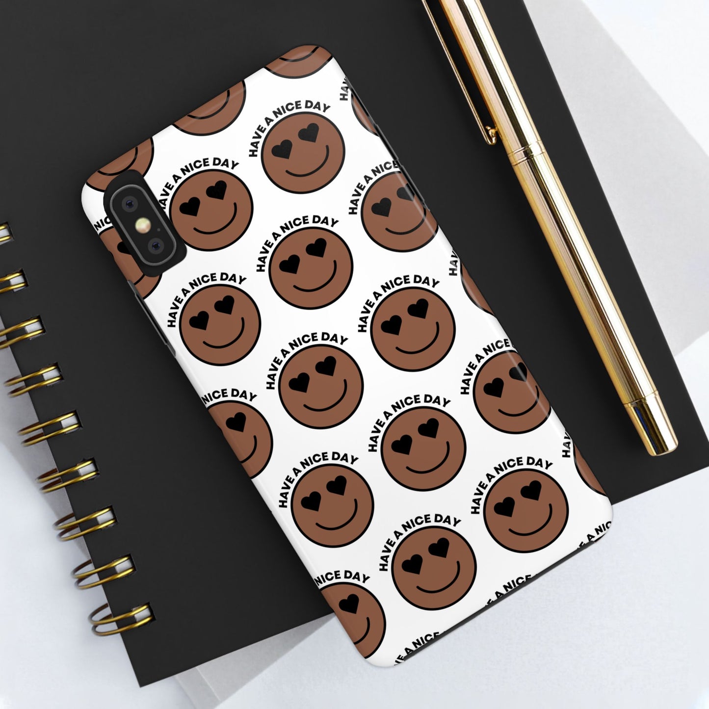 Cheerful Tough Phone Cases with Positive Vibes - Perfect for Friends, Gifts, Everyday Use, Custom Cases, Fun Phone Accessories