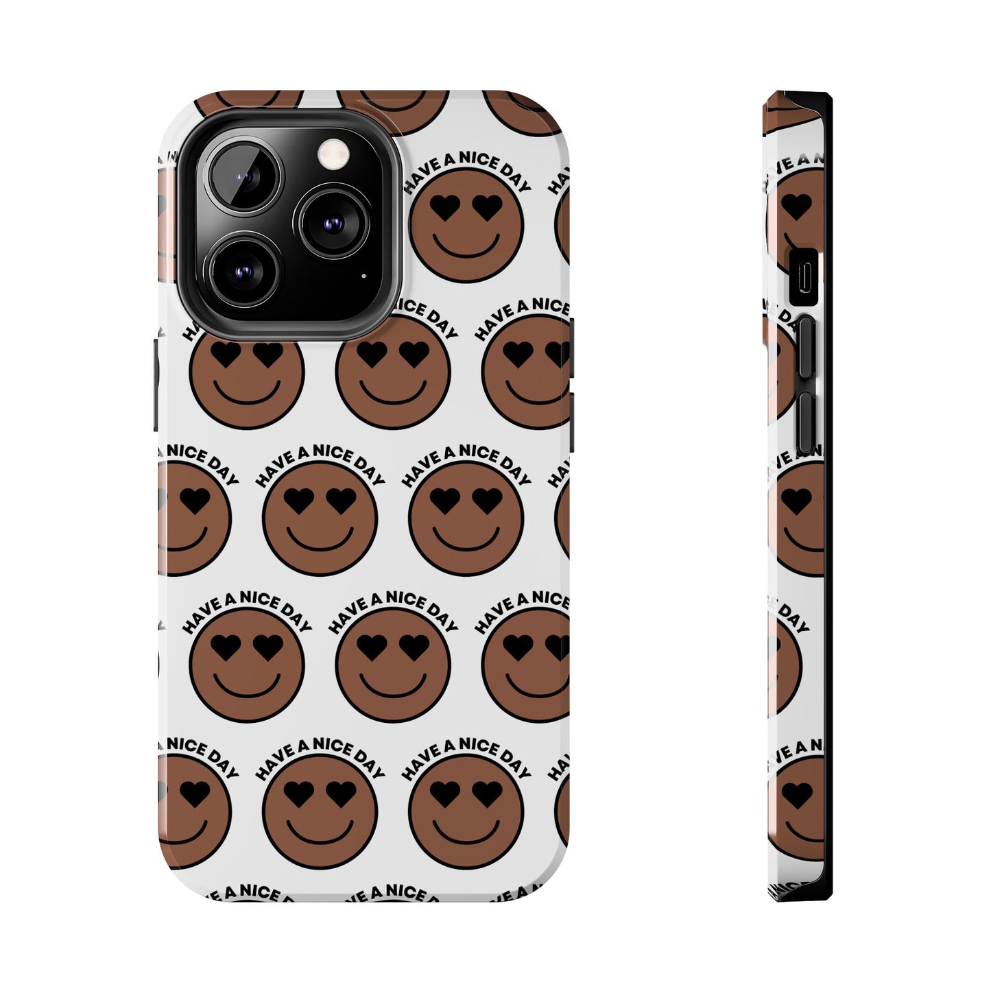 Cheerful Tough Phone Cases with Positive Vibes - Perfect for Friends, Gifts, Everyday Use, Custom Cases, Fun Phone Accessories