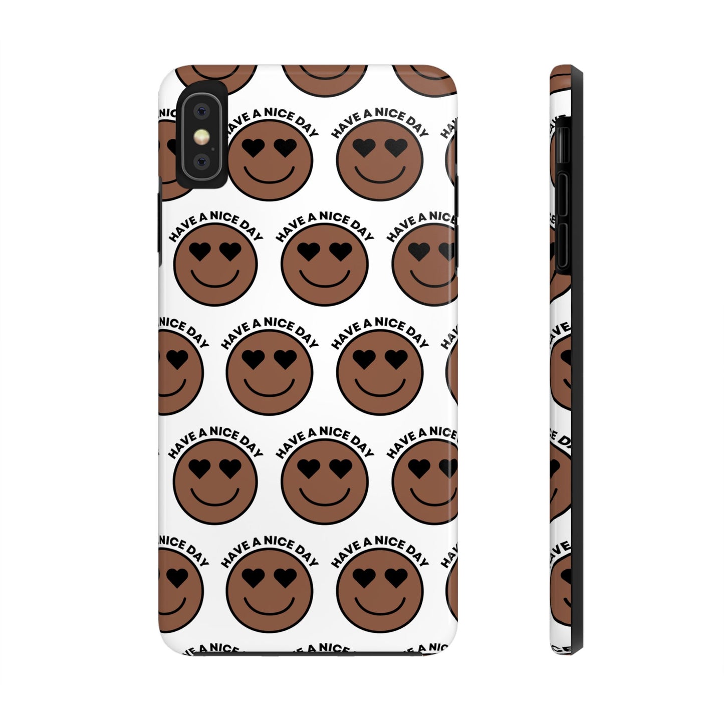 Cheerful Tough Phone Cases with Positive Vibes - Perfect for Friends, Gifts, Everyday Use, Custom Cases, Fun Phone Accessories