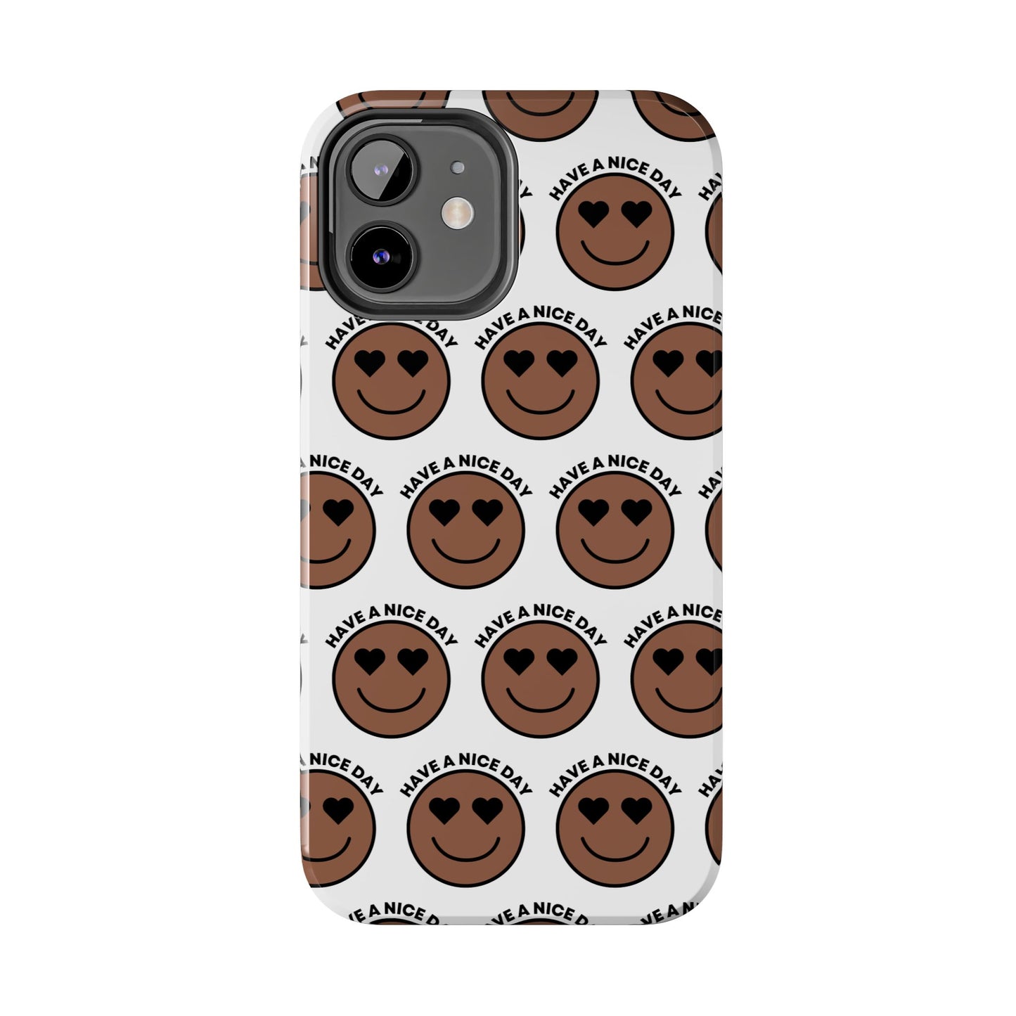 Cheerful Tough Phone Cases with Positive Vibes - Perfect for Friends, Gifts, Everyday Use, Custom Cases, Fun Phone Accessories