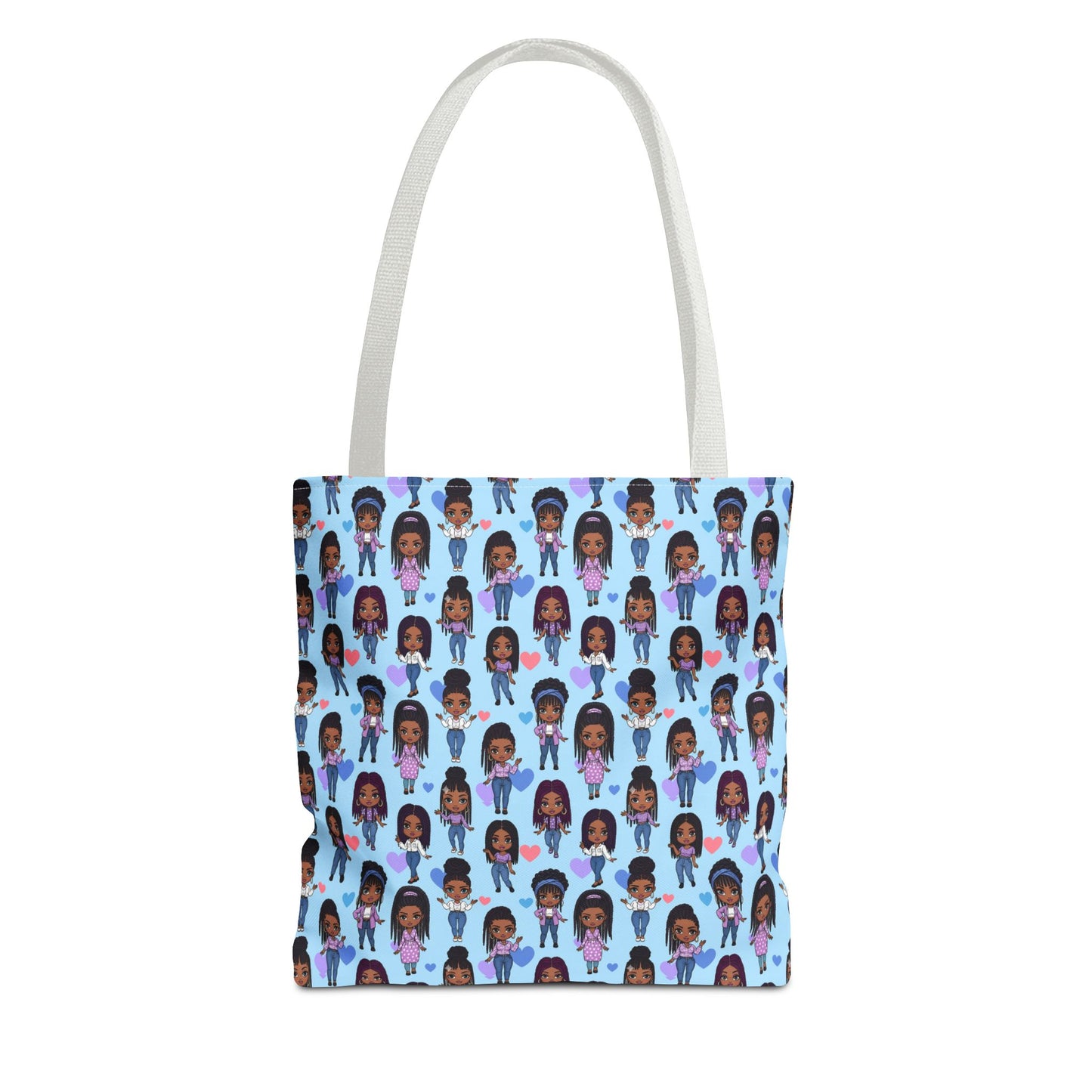 Empowering Abstract Art Tote Bag, Stylish Everyday Carryall, Ideal for Shoppers, Art Lovers, and Gifting