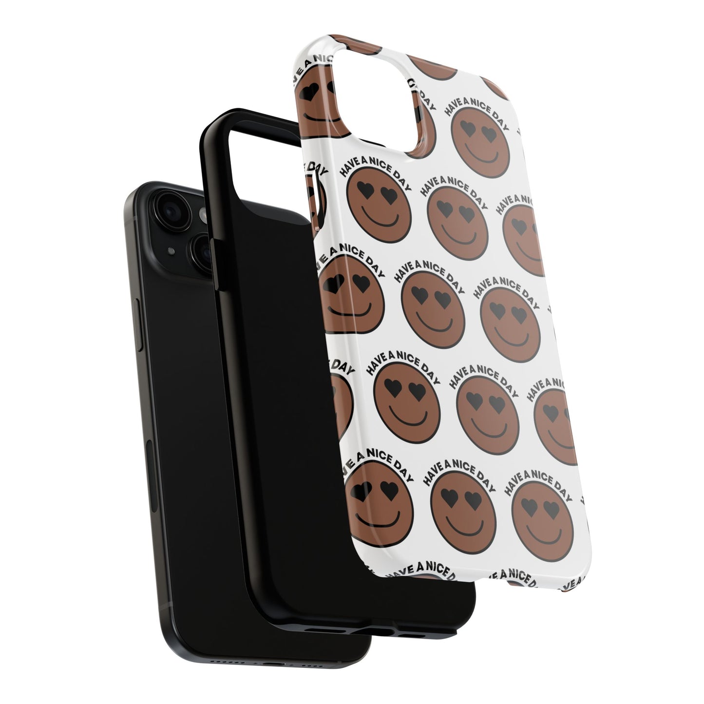 Cheerful Tough Phone Cases with Positive Vibes - Perfect for Friends, Gifts, Everyday Use, Custom Cases, Fun Phone Accessories