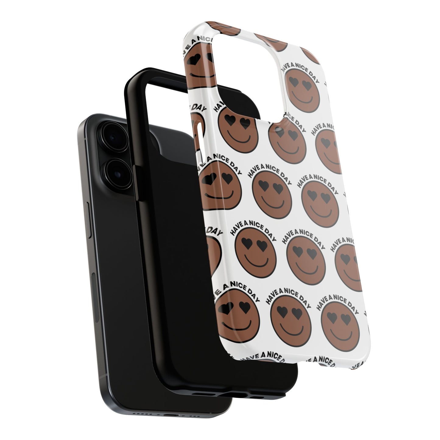 Cheerful Tough Phone Cases with Positive Vibes - Perfect for Friends, Gifts, Everyday Use, Custom Cases, Fun Phone Accessories
