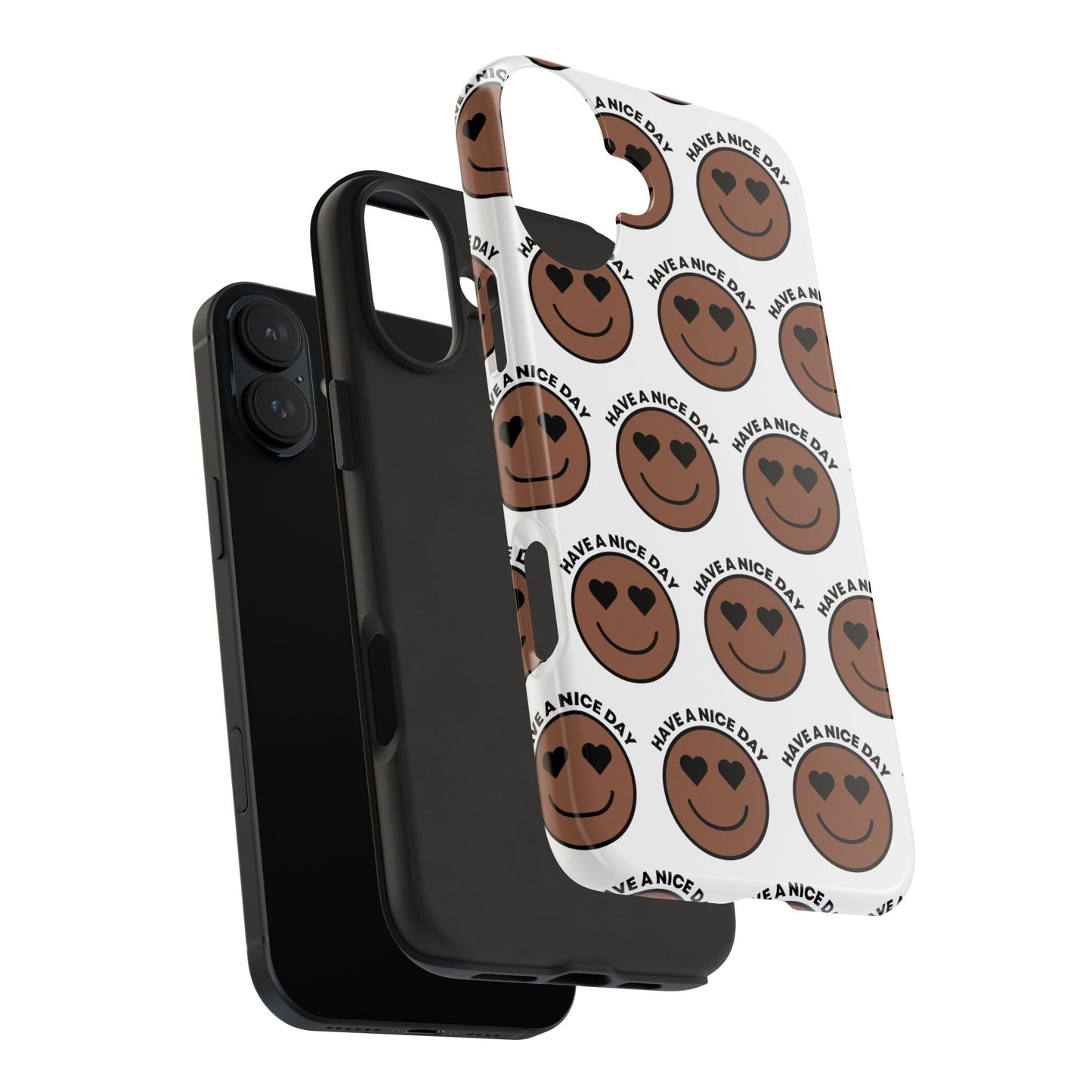 Cheerful Tough Phone Cases with Positive Vibes - Perfect for Friends, Gifts, Everyday Use, Custom Cases, Fun Phone Accessories