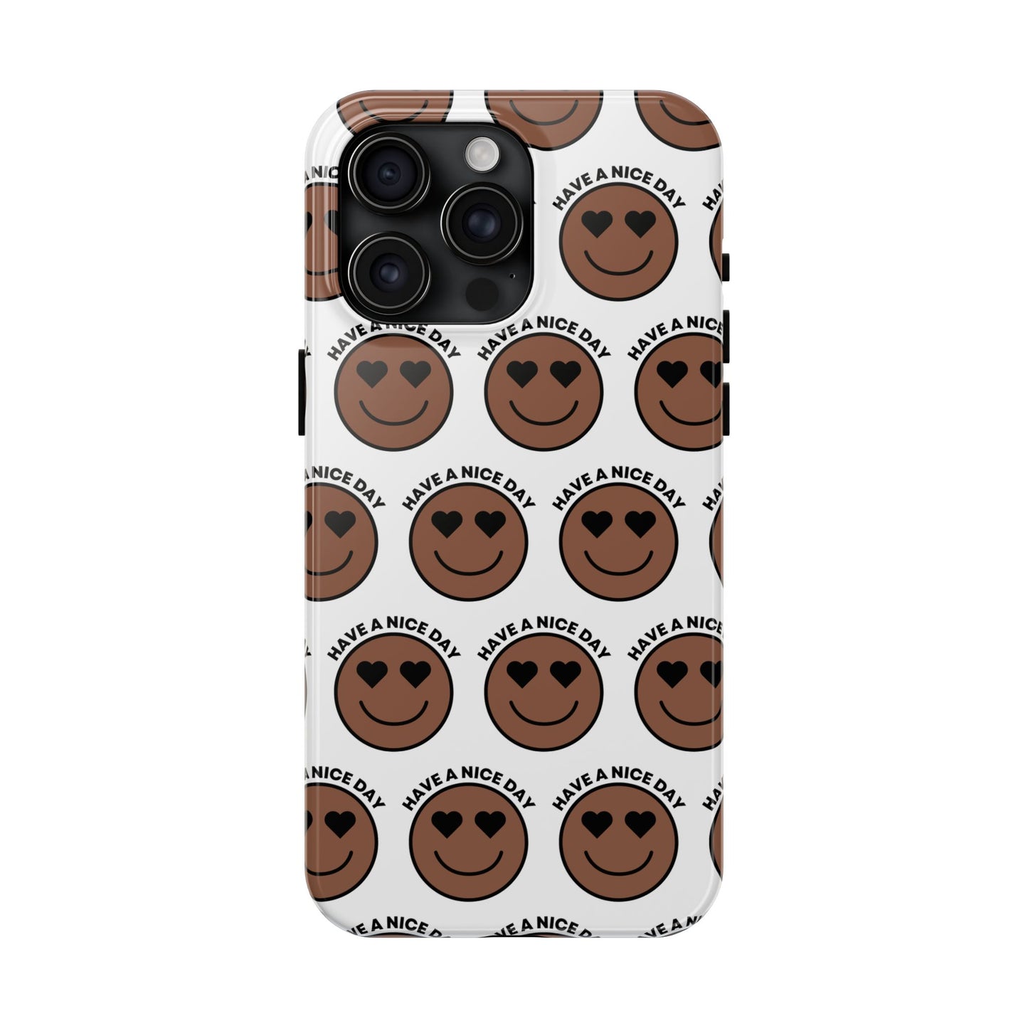 Cheerful Tough Phone Cases with Positive Vibes - Perfect for Friends, Gifts, Everyday Use, Custom Cases, Fun Phone Accessories