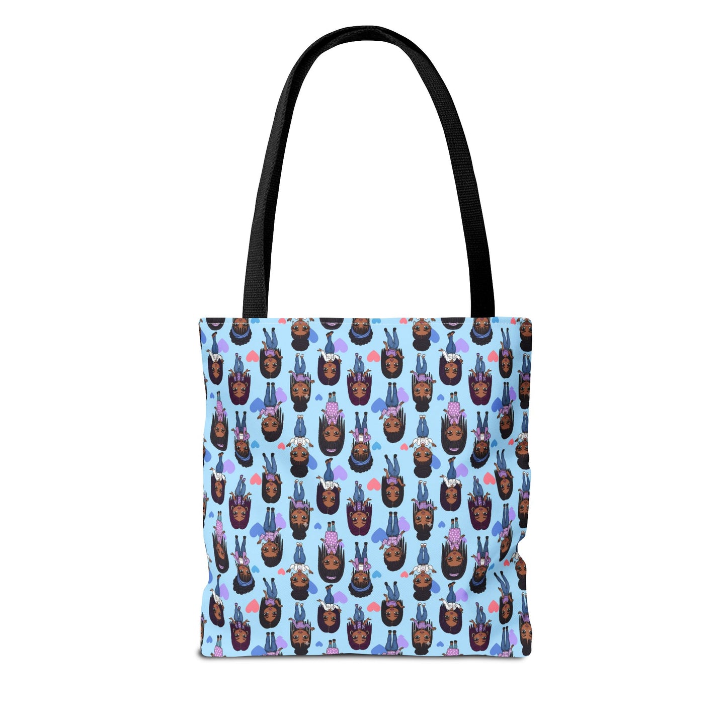 Empowering Abstract Art Tote Bag, Stylish Everyday Carryall, Ideal for Shoppers, Art Lovers, and Gifting