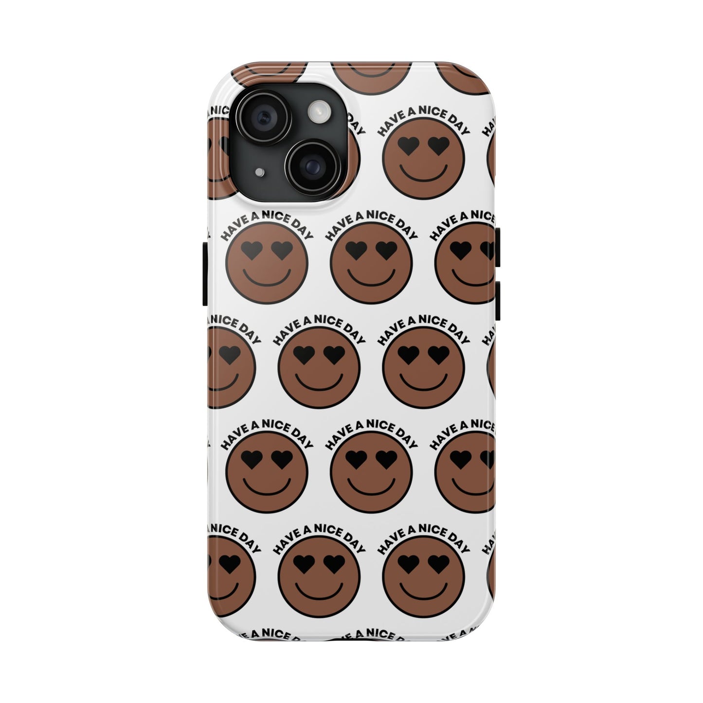 Cheerful Tough Phone Cases with Positive Vibes - Perfect for Friends, Gifts, Everyday Use, Custom Cases, Fun Phone Accessories