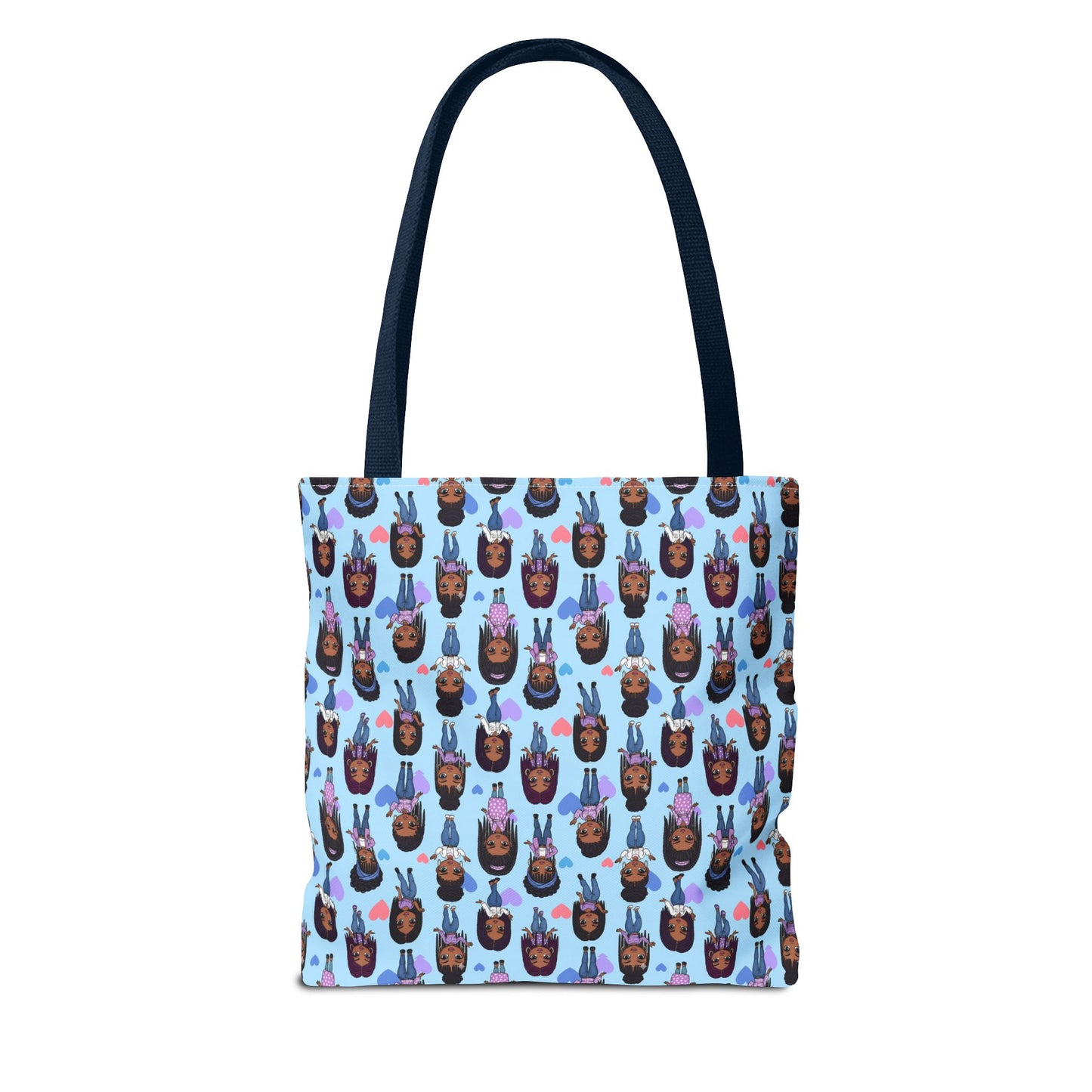 Empowering Abstract Art Tote Bag, Stylish Everyday Carryall, Ideal for Shoppers, Art Lovers, and Gifting