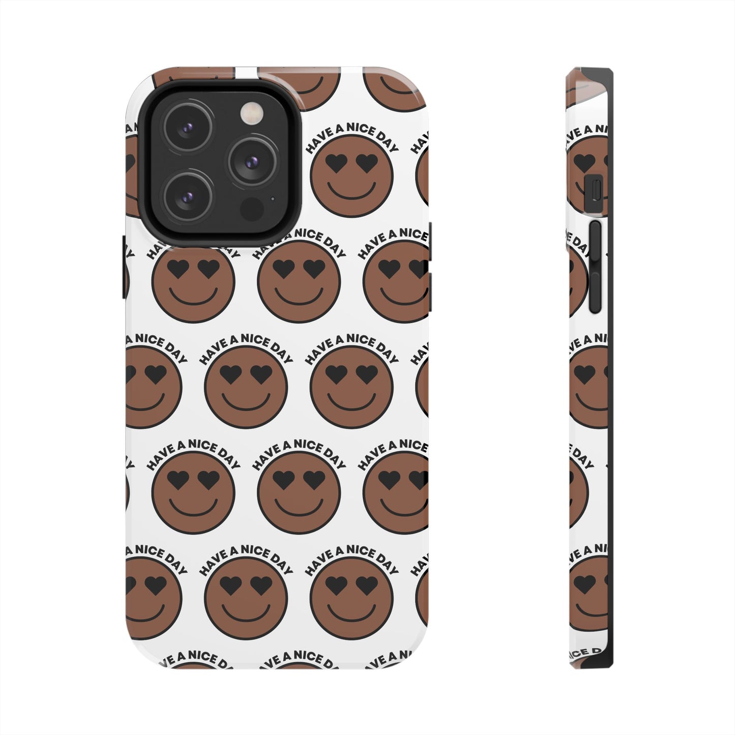 Cheerful Tough Phone Cases with Positive Vibes - Perfect for Friends, Gifts, Everyday Use, Custom Cases, Fun Phone Accessories