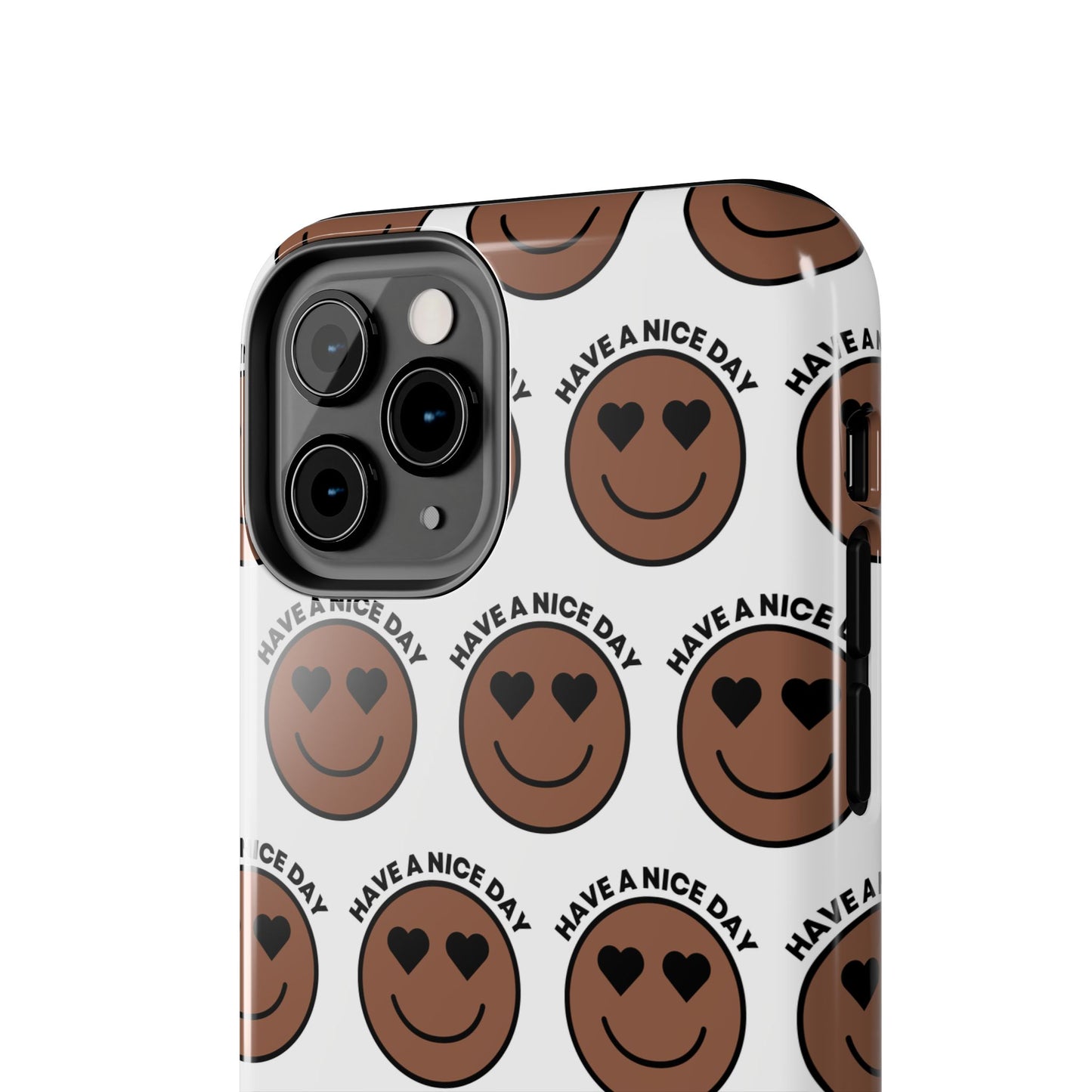 Cheerful Tough Phone Cases with Positive Vibes - Perfect for Friends, Gifts, Everyday Use, Custom Cases, Fun Phone Accessories